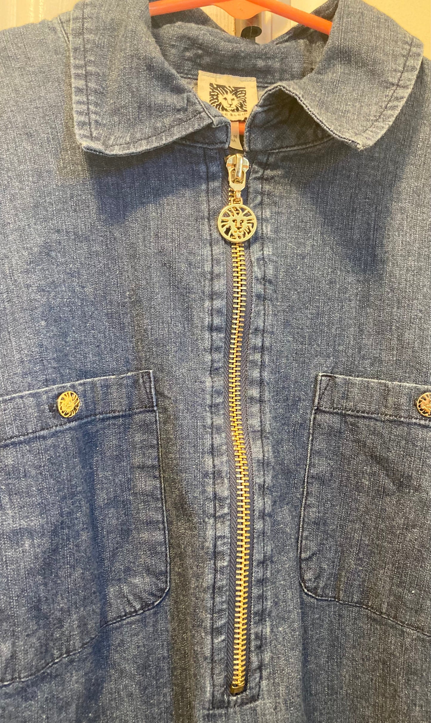 Seller #57 Womens size 4, Anne Klein denim dress REDUCED