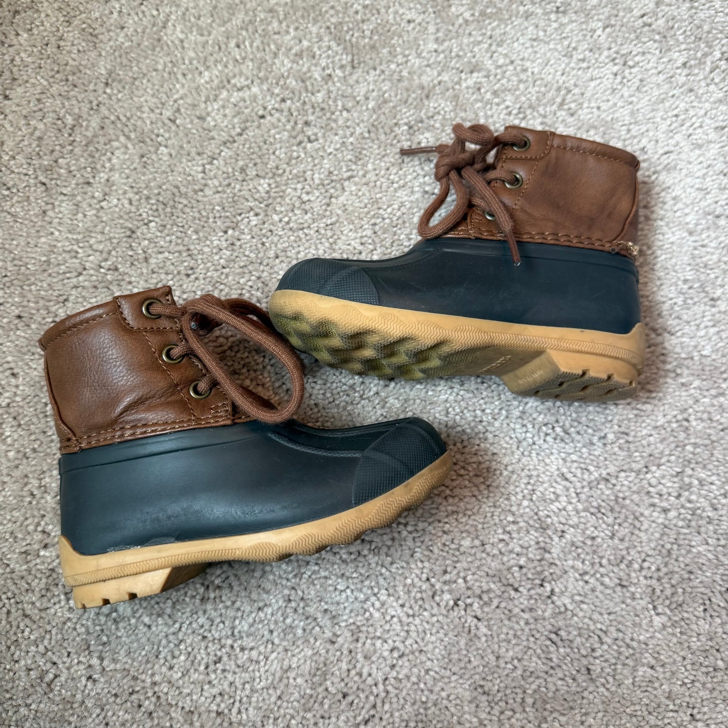 #139 Size 7 Toddler Sperry Brown