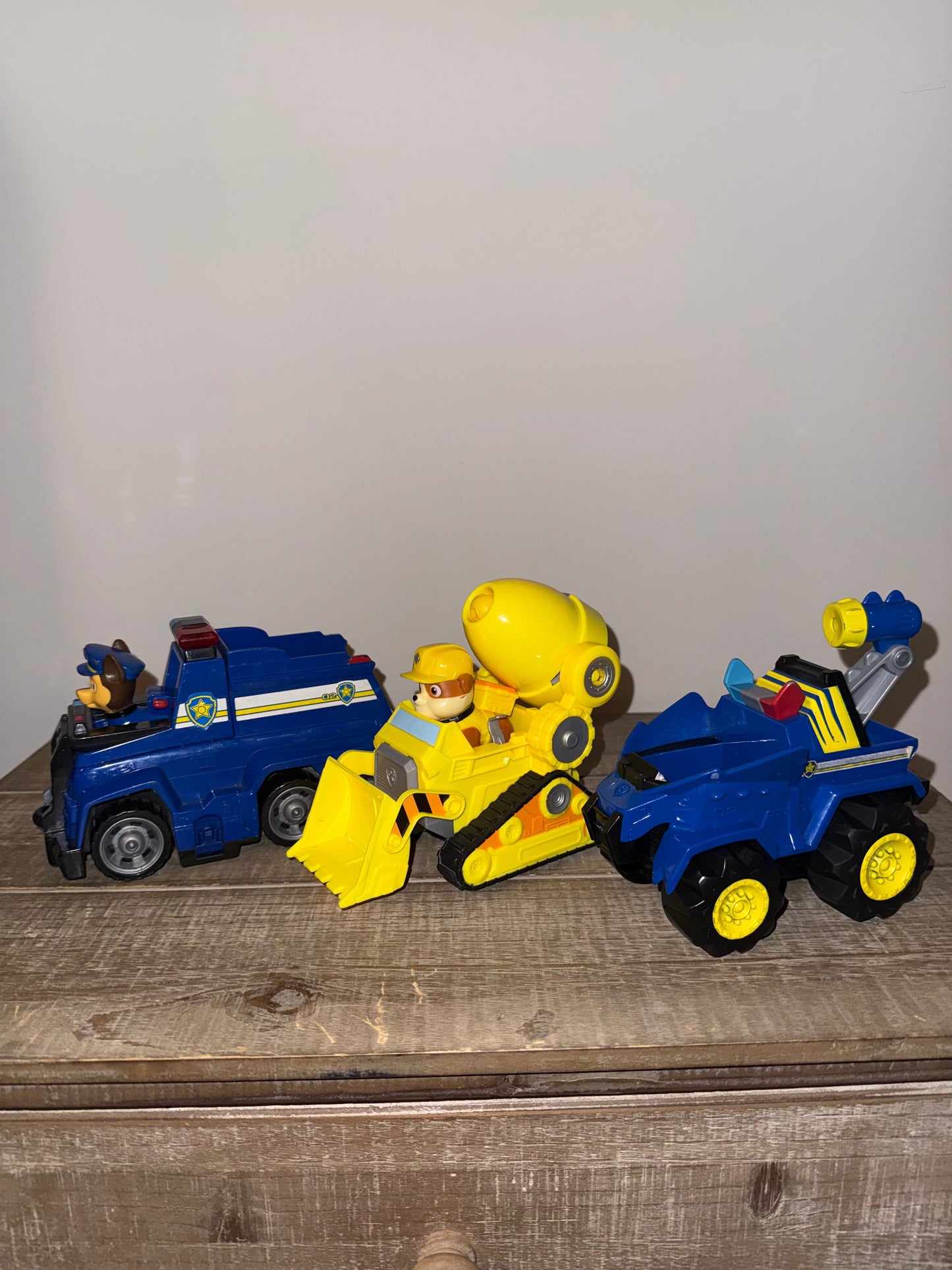 #106: REDUCED Paw Patrol Vehicle Bundle (2x Chase & Rubble)