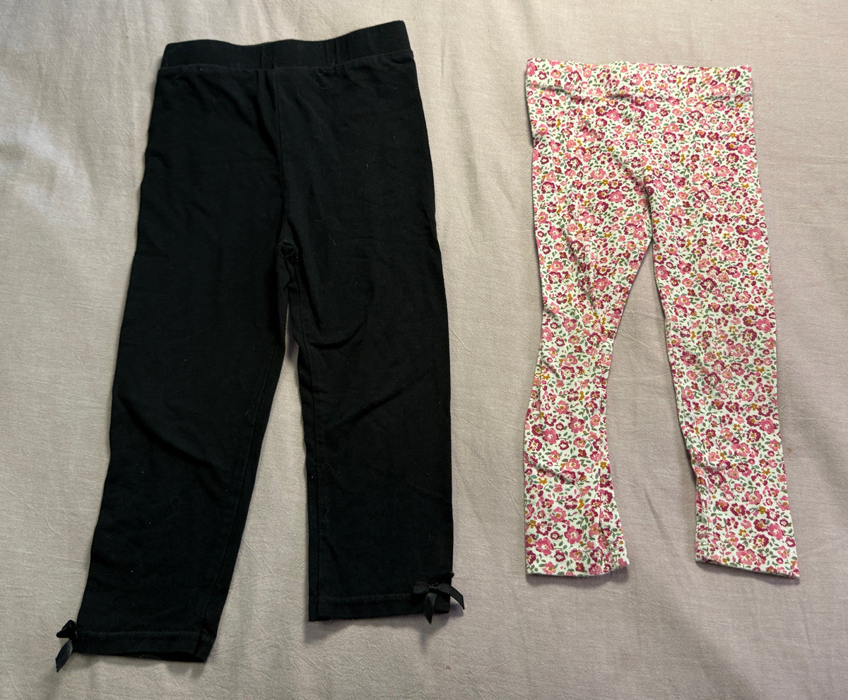 #103 2T Flower Leggings Bundle