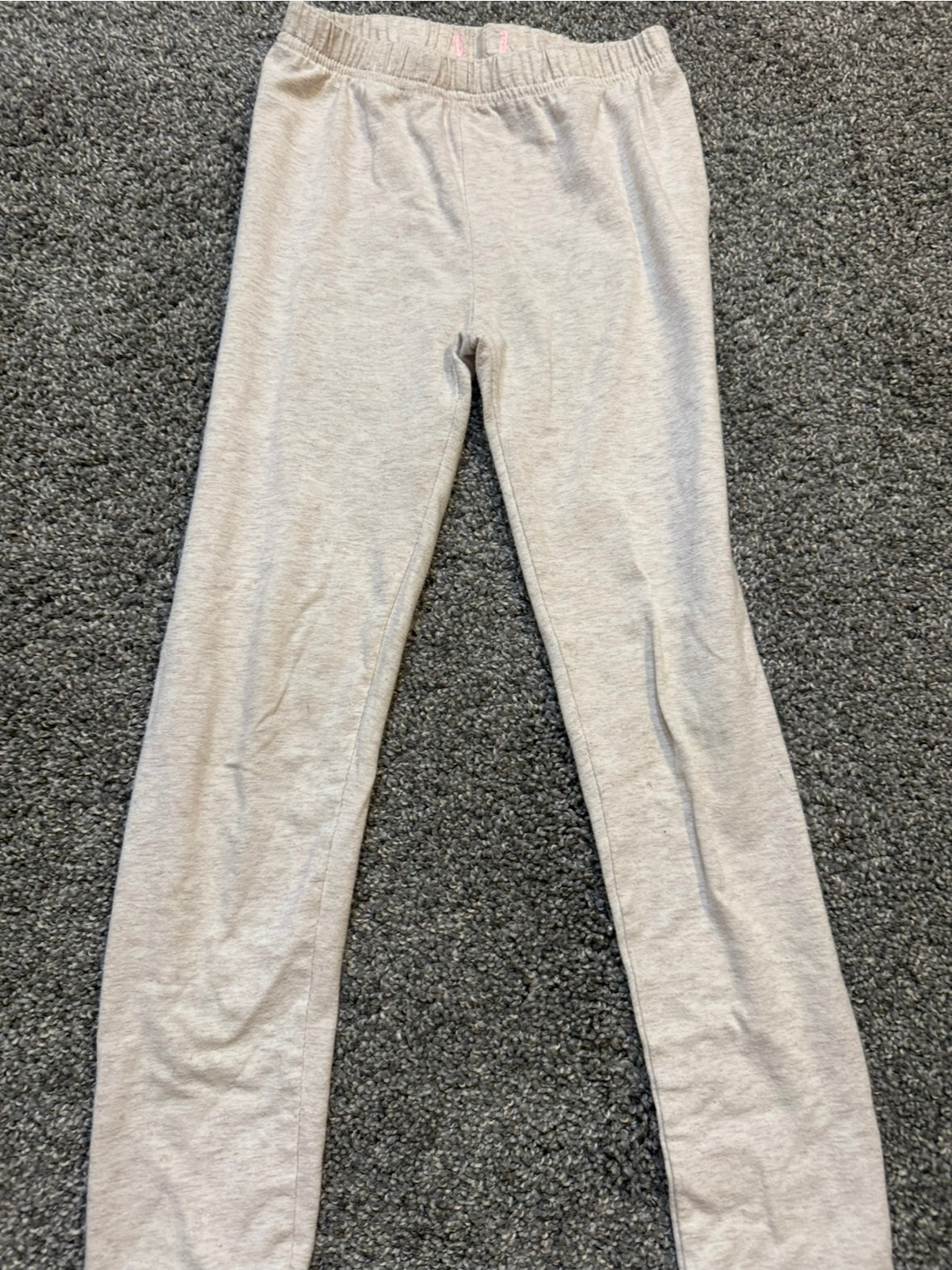 #53 girl leggings size 7: set of 2