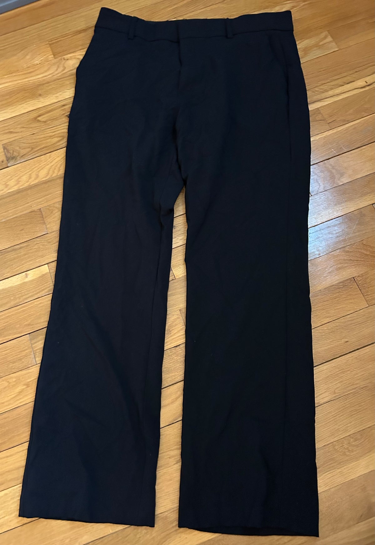 Seller 128 - Nine West Women's Size 12 Black Bootcut Dress Pants