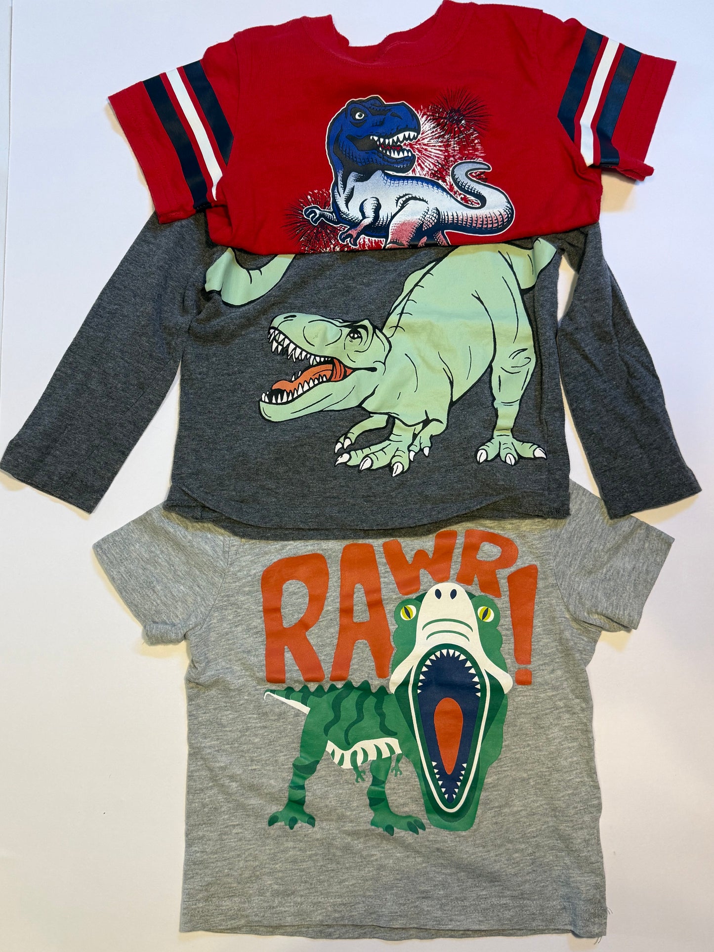 Seller #12 Dinosaur Boys 2T tshirt set