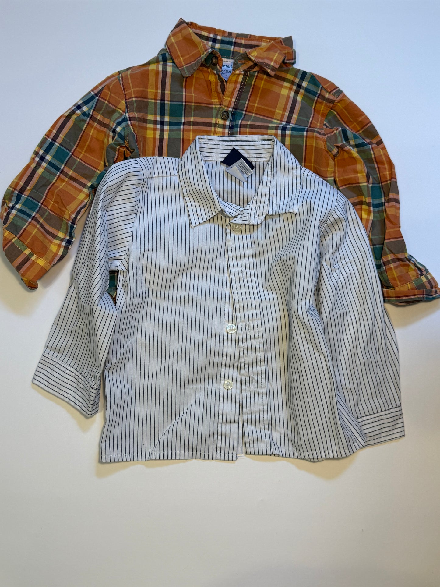 Seller #12 longsleve button down shirts Boys 2T