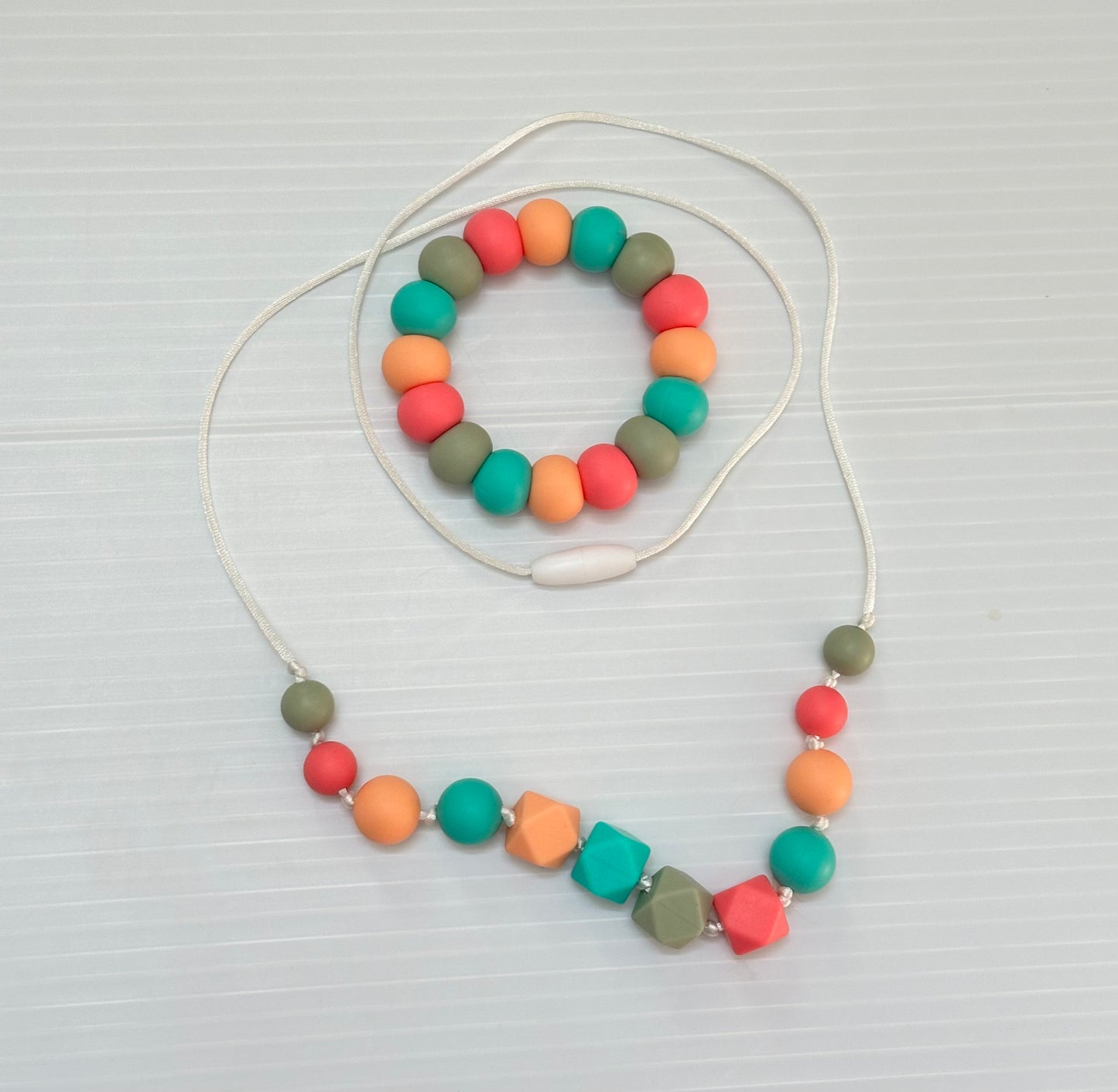 Seller #168 Teething Chew Bracelet + Necklace