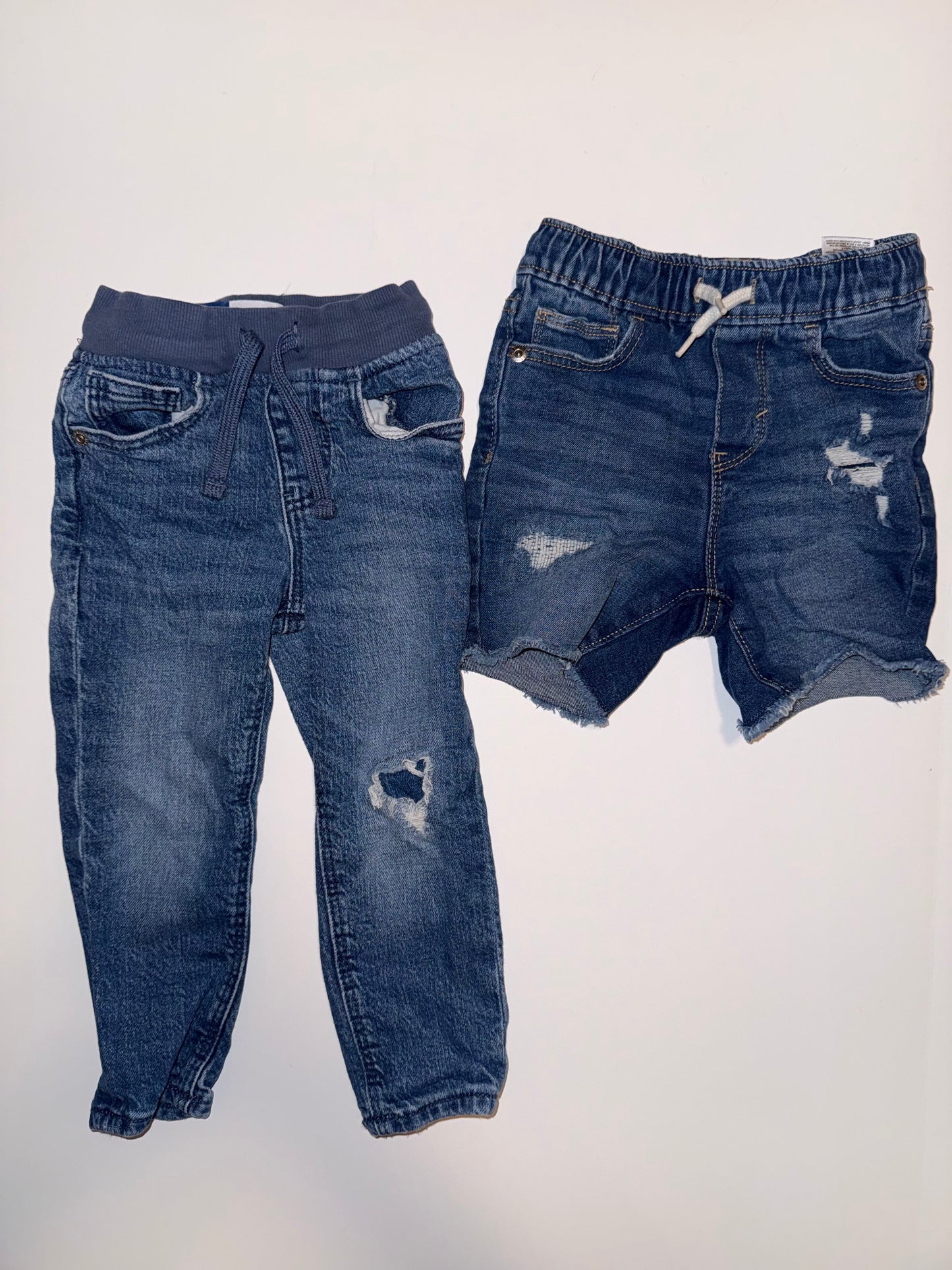 #106: REDUCED 2T Old Navy Jeans + Shorts Bundle