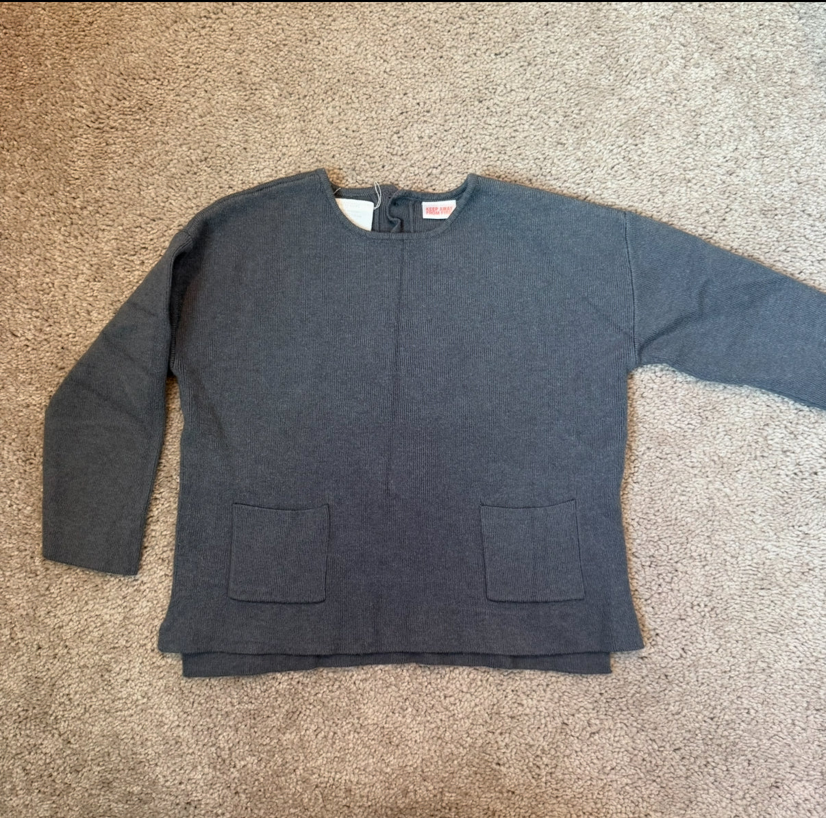 #139 18-24M Zara Baby Grey Sweater