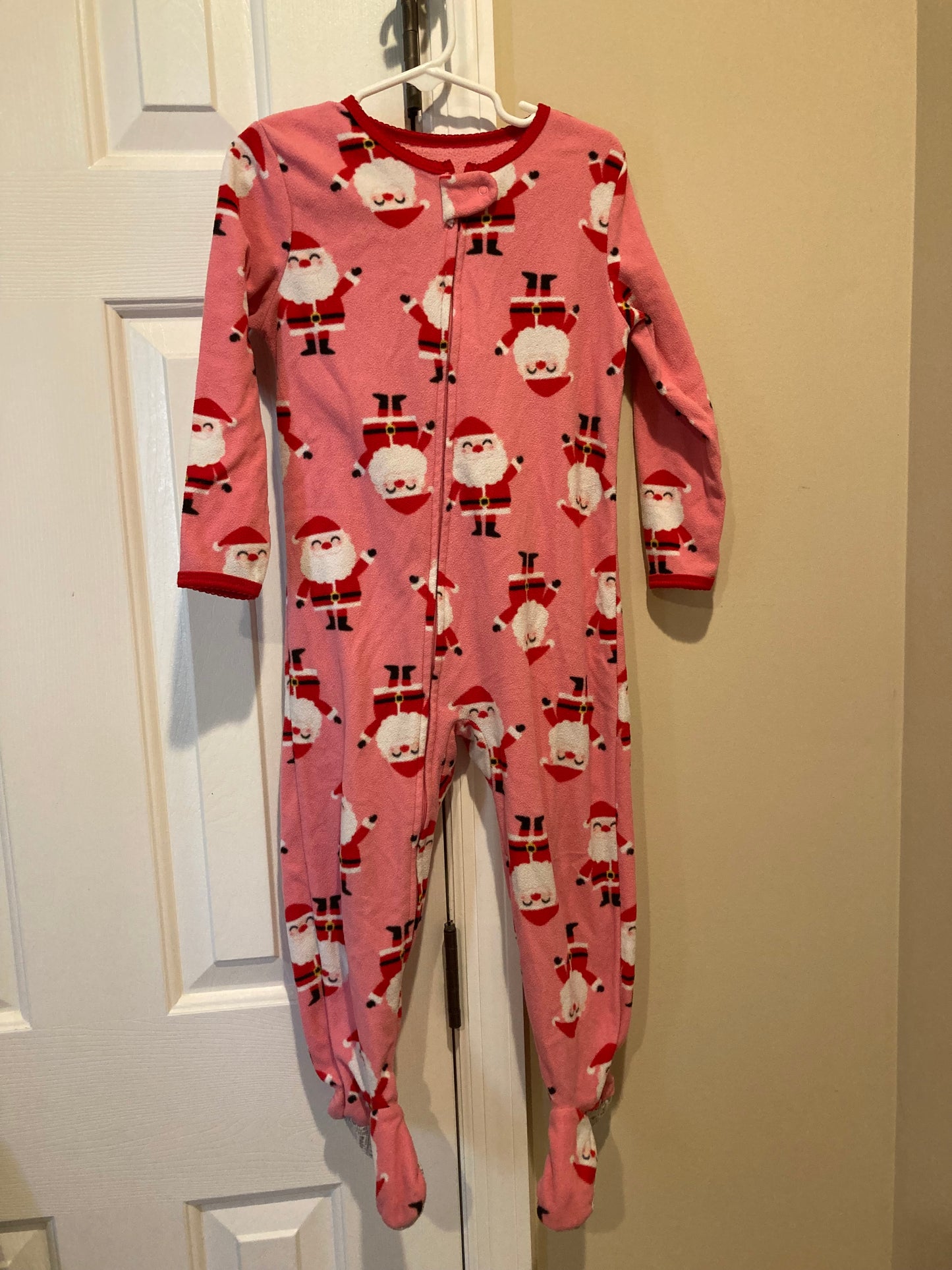 Seller #57 Girls 3T Santa fleece Pajamas