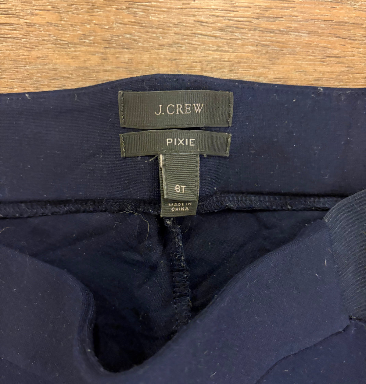 J Crew Maternity Pixie Pant- Navy