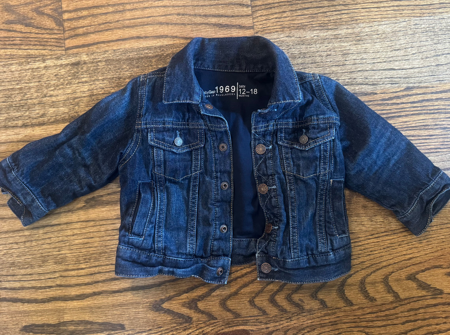Seller #172 Gap Girls Denim Jacket Size 12-18 months