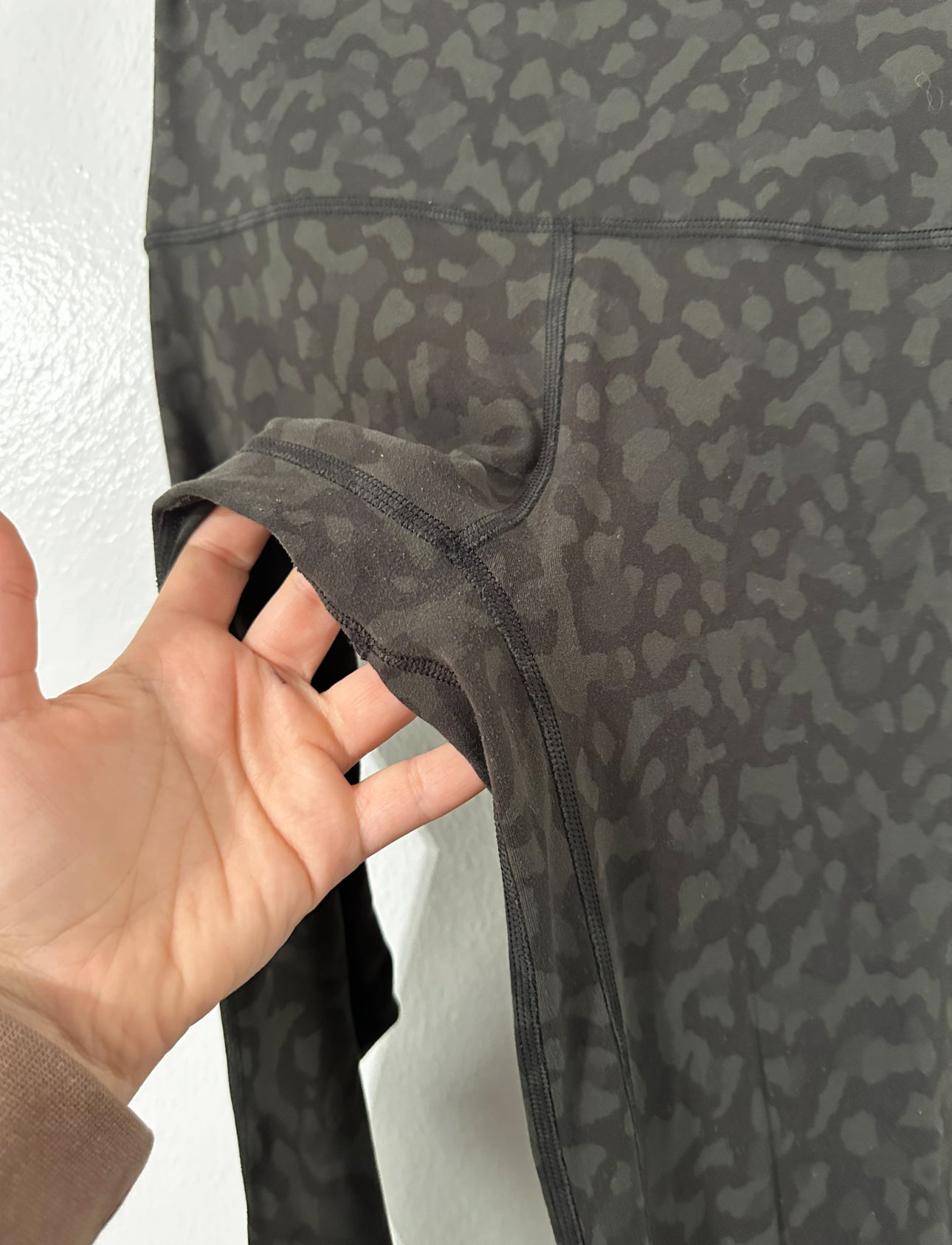 #111 Women Lululemon Align Pant II 25" Formation Camo Evergreen Multi Activewear
