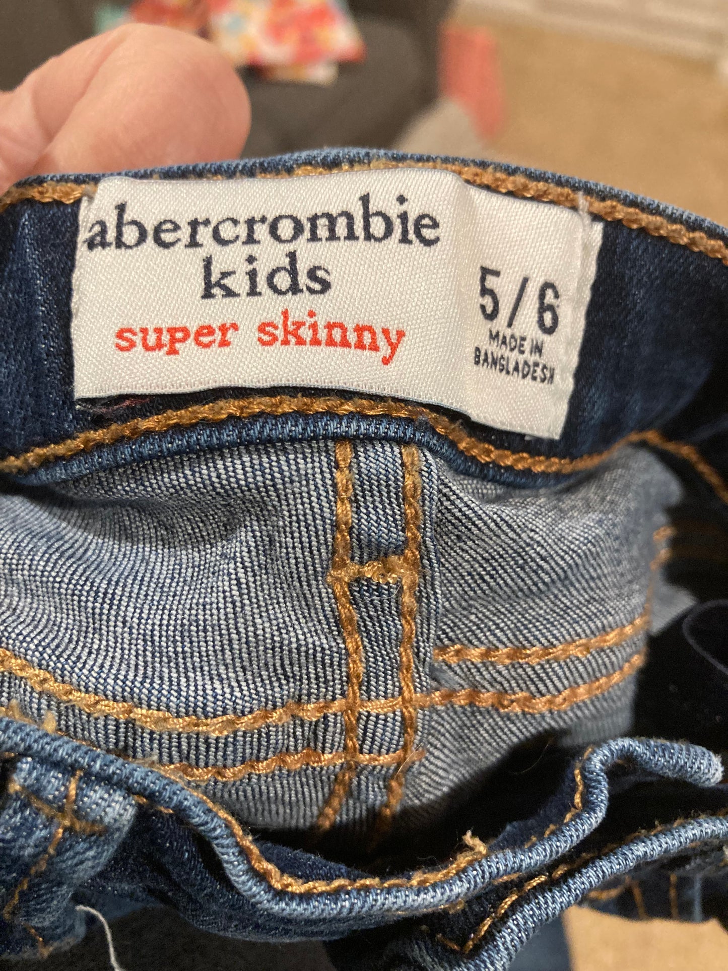 Seller #57 Girls 5/6 Abercrombie Kids Skinny jeans