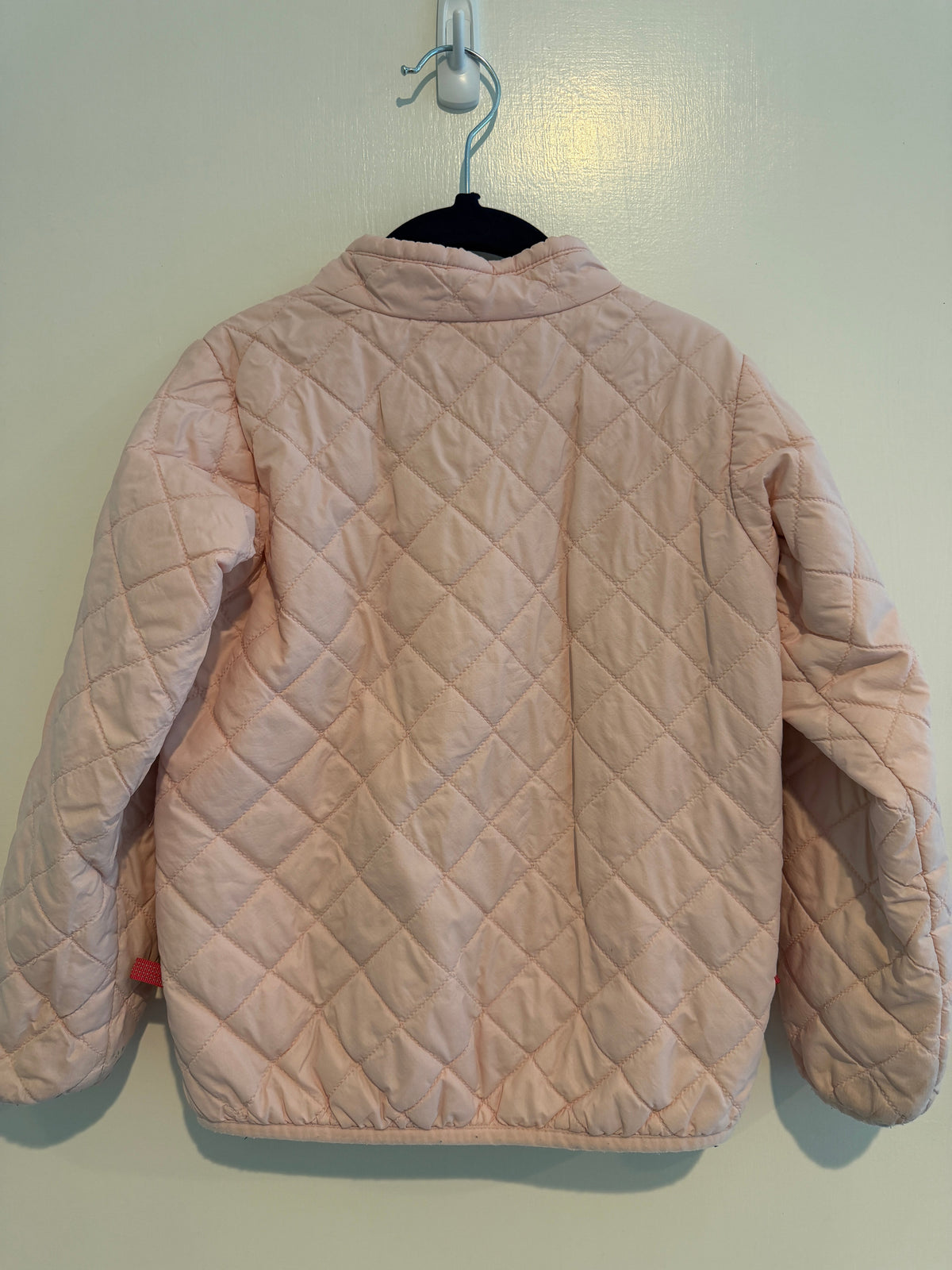 #9 Girls 5T Patagonia Light Pink Coat GUC (See photos)