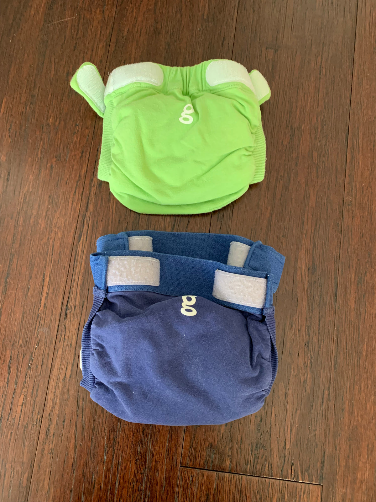 Seller 42, gDiapers- Newborn, velcrow + inserts (3)