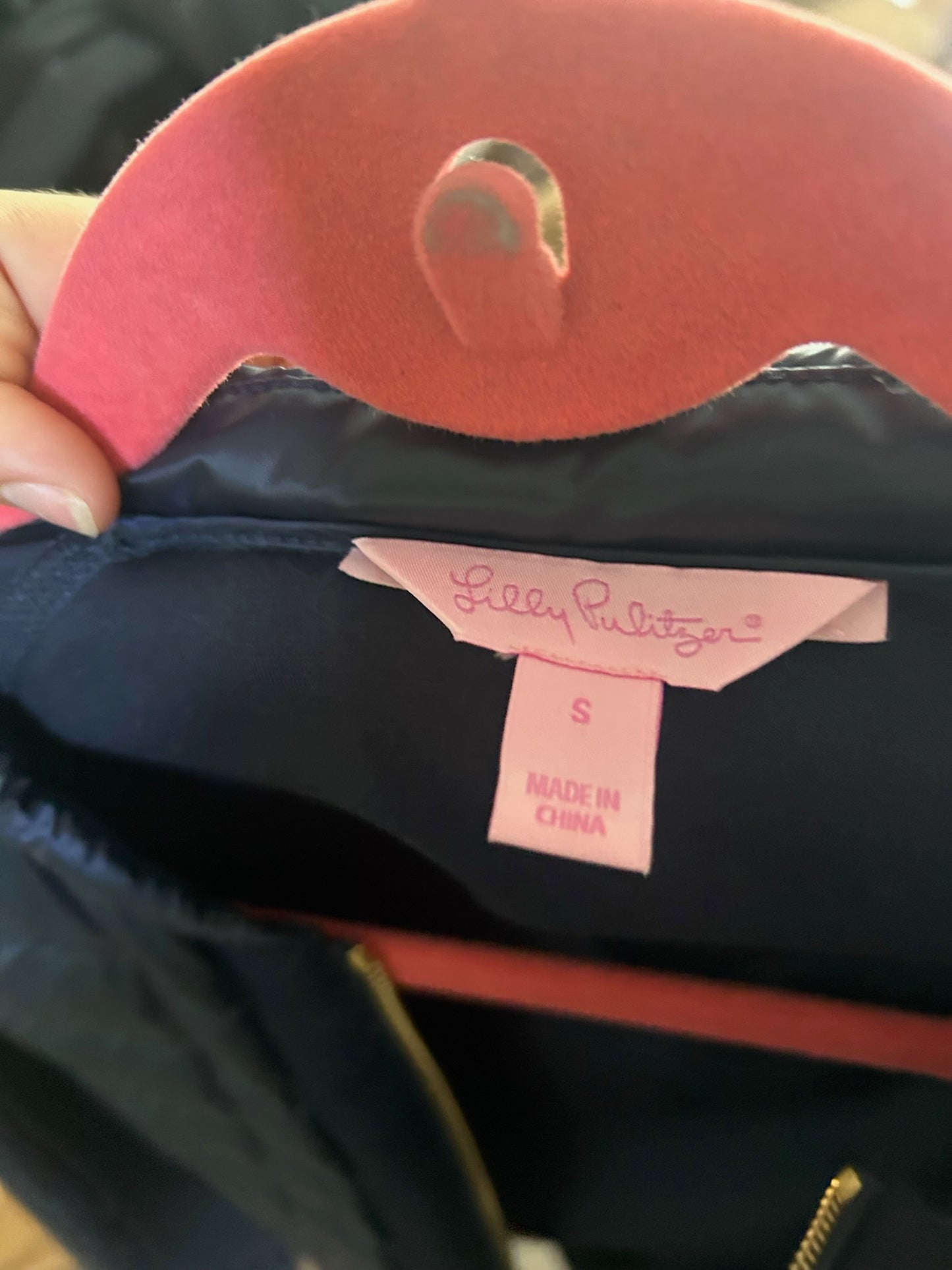 136 nwot Lilly Pulitzer jacket navy size small