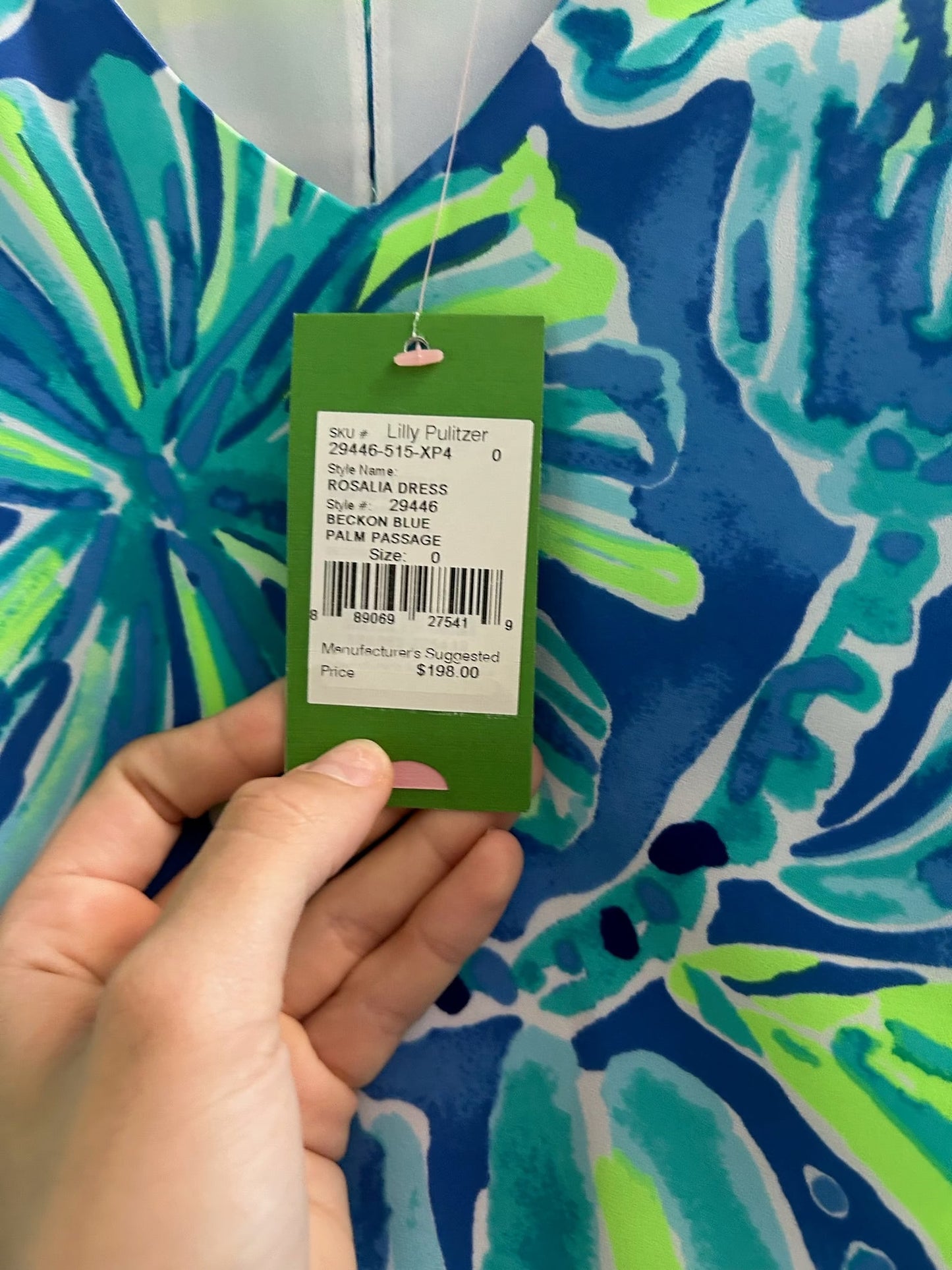 136 nwt Lilly Pulitzer dress size 0