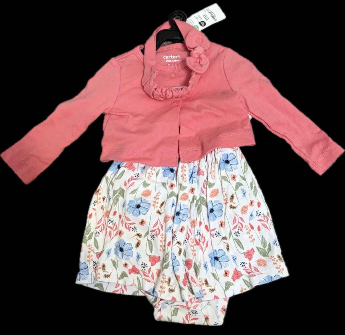 Carter's Girls Dress 3-6m 1 of 2