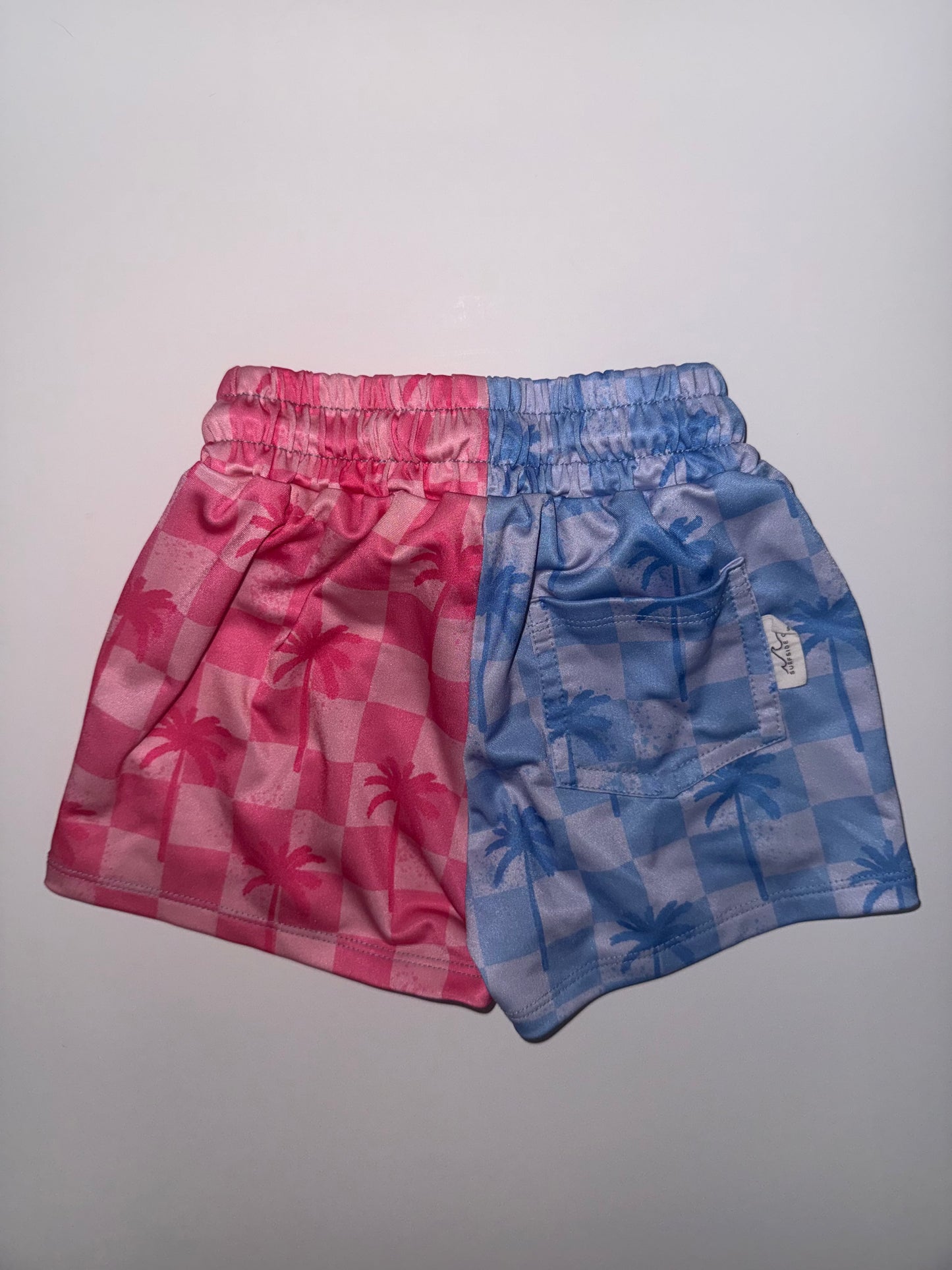 #106: REDUCED 4-5T (Fits like a 3T IMO) Surfside Co Unlined Swim Shorts