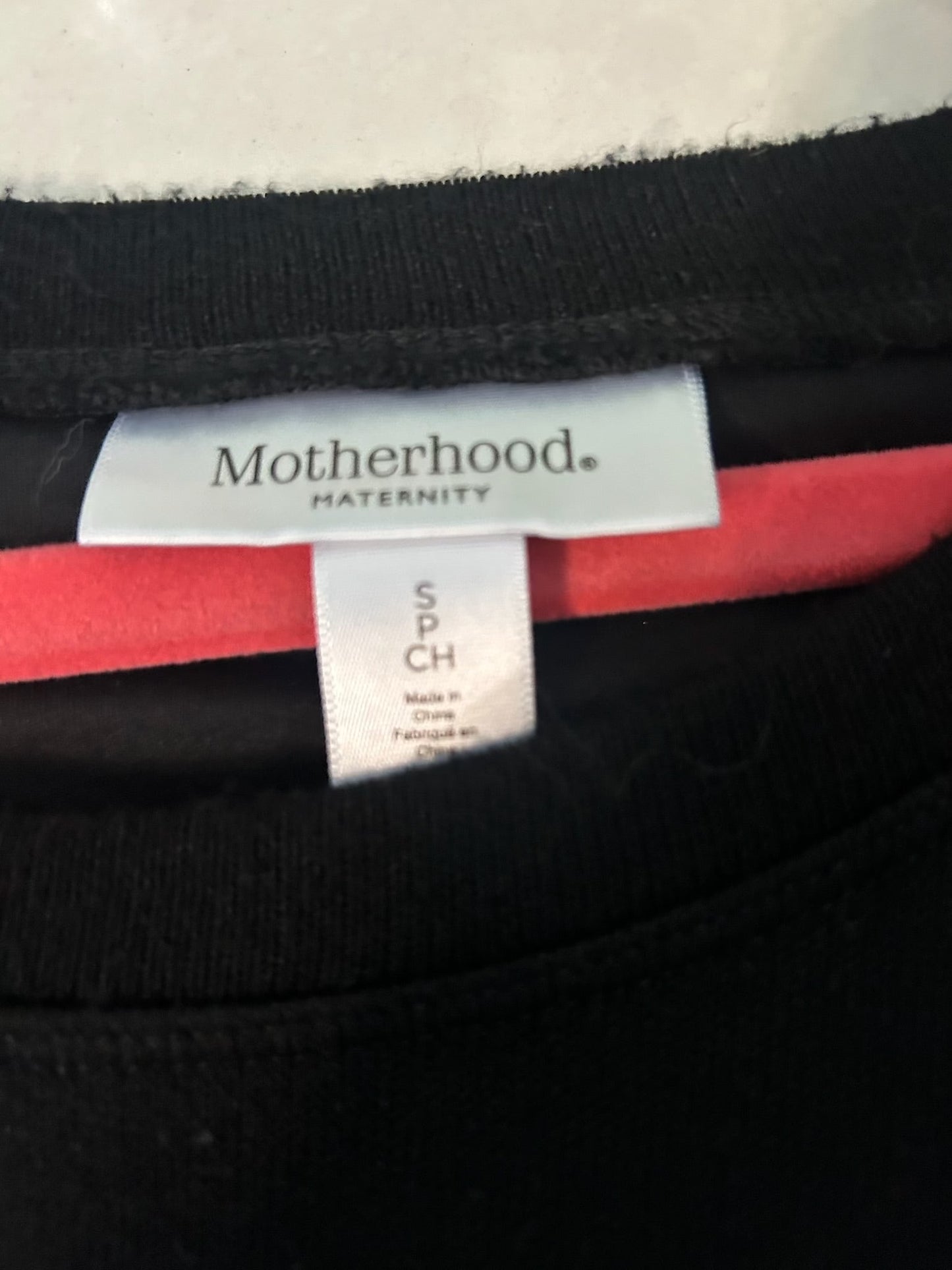 136 EUC motherhood size small black dress