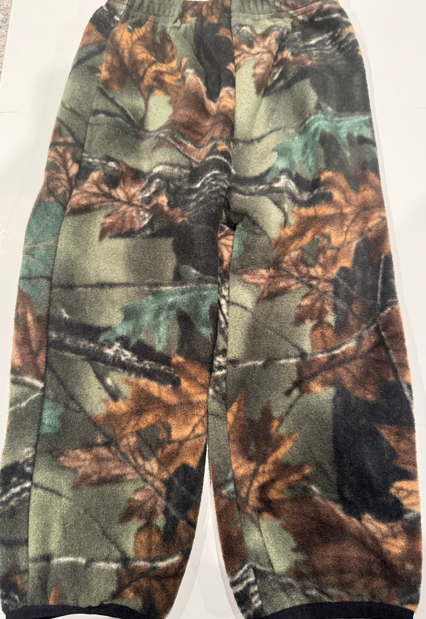 #107 REDUCED Camo Fleece Joggers