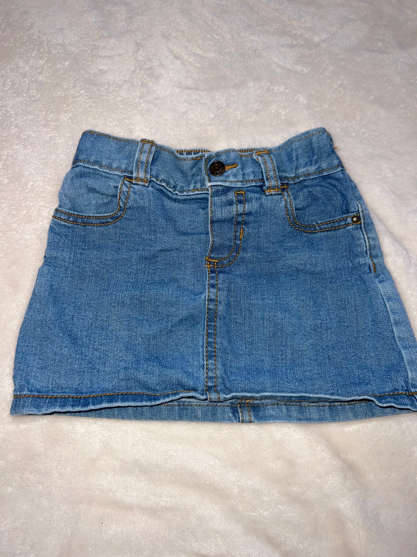 #46 Girls 4t carters jean skirt
