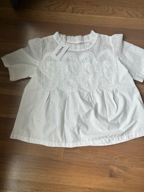 #9 *REDUCED* Girls 5Y Pink Chicken Blue Long Sleeve Tunic/Dress