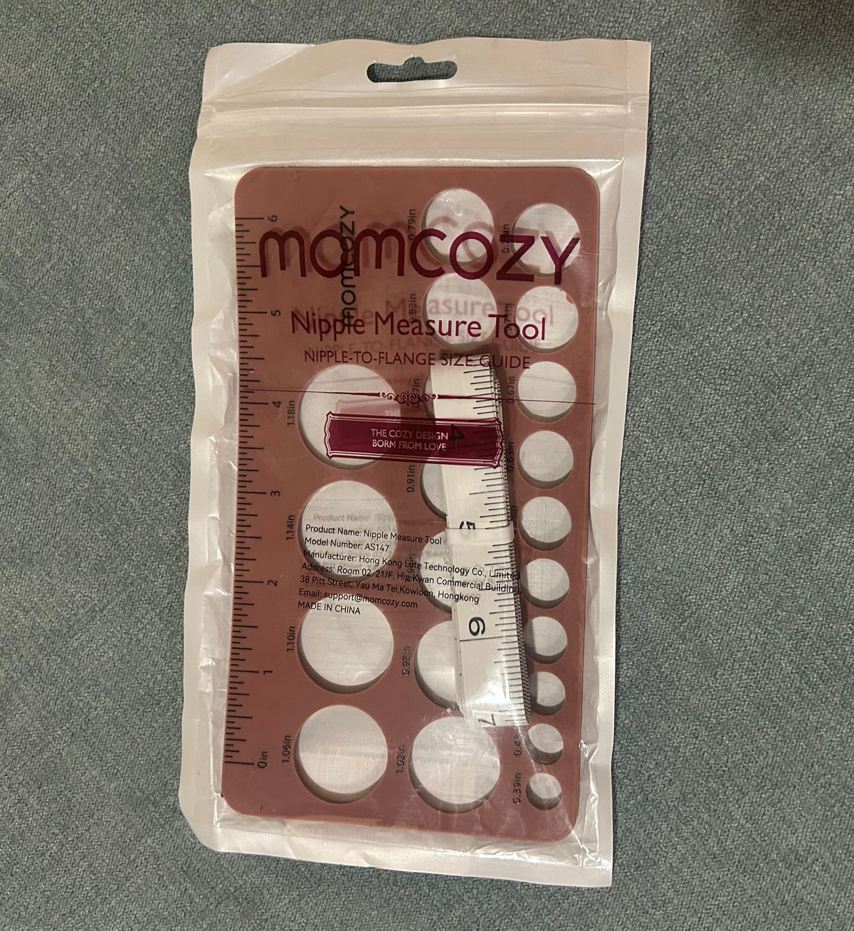 Seller 128 - Momcozy Nipple Measure Tool - New