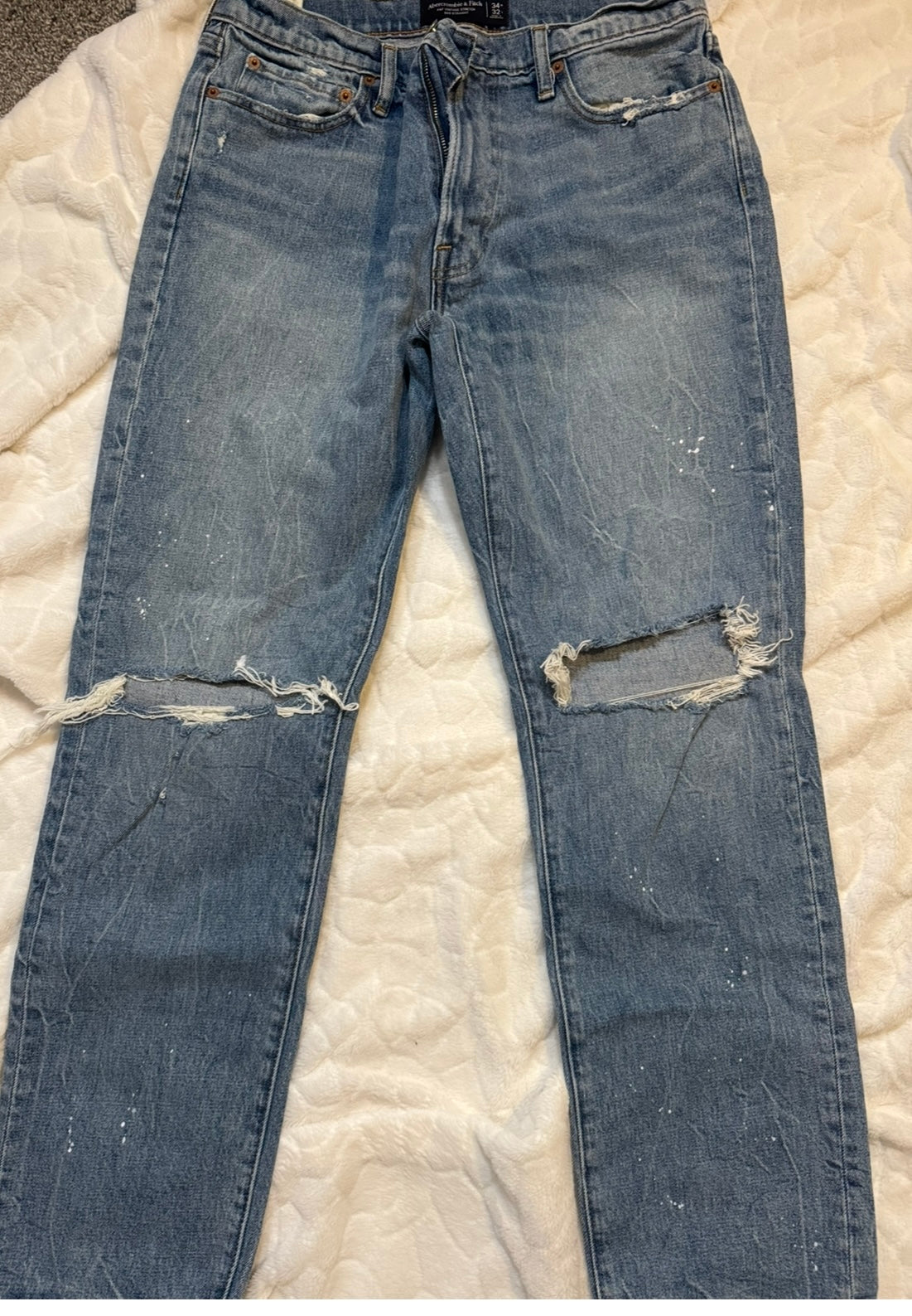 #53 men’s jeans size 34W 32L Abercrombie & fitch