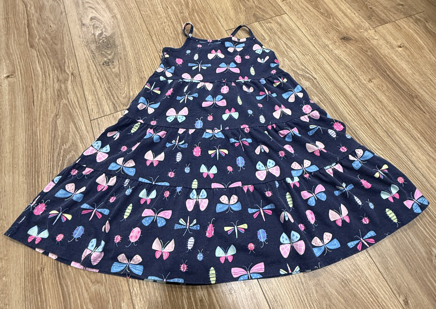 Seller #24 Girls Size 6X Carters Butterfly Strappy Dress