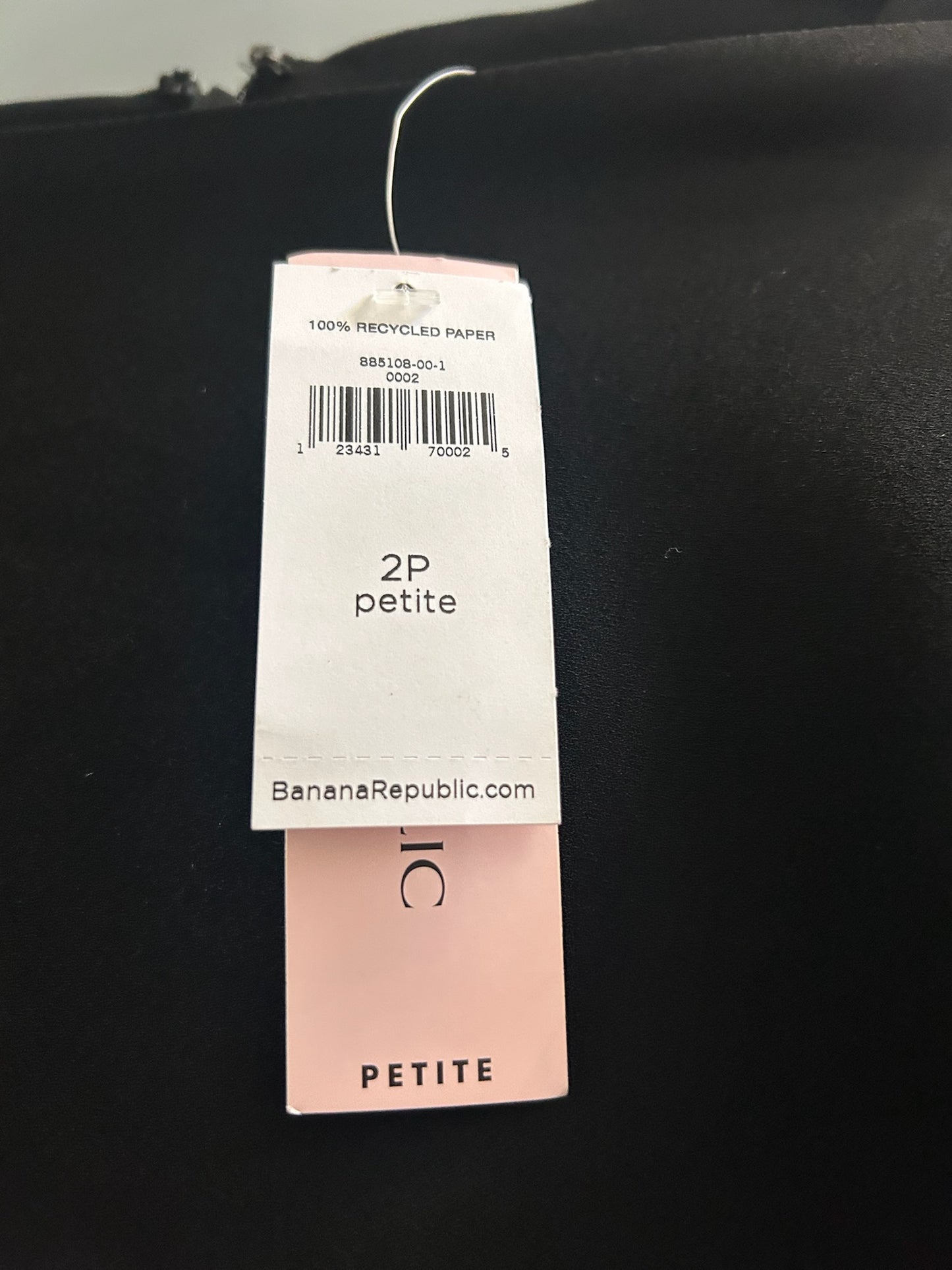136 nwt banana republic 2p black dress