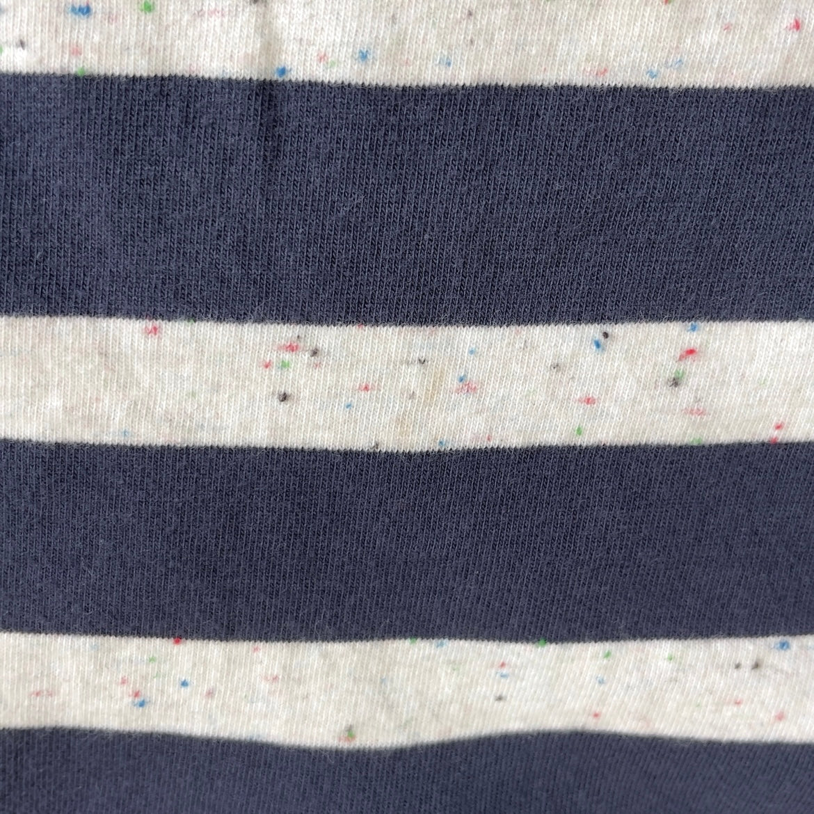 #1 Boys 6 Tea Collection Confetti Strip Polo