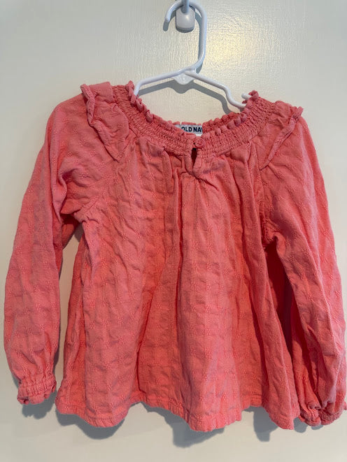 #9 Girls 3T Outfit Bundle: Corduroy Skirt (H&M) & Smocked Shirt (Old Navy)