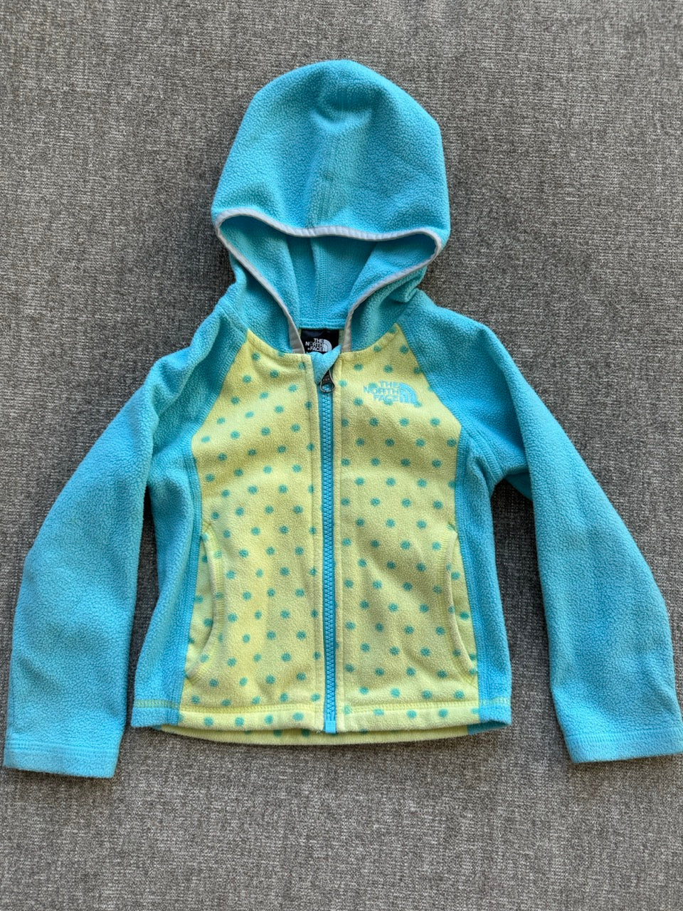 Seller #114 The North Face lightweight full zip fleece girls size 2T