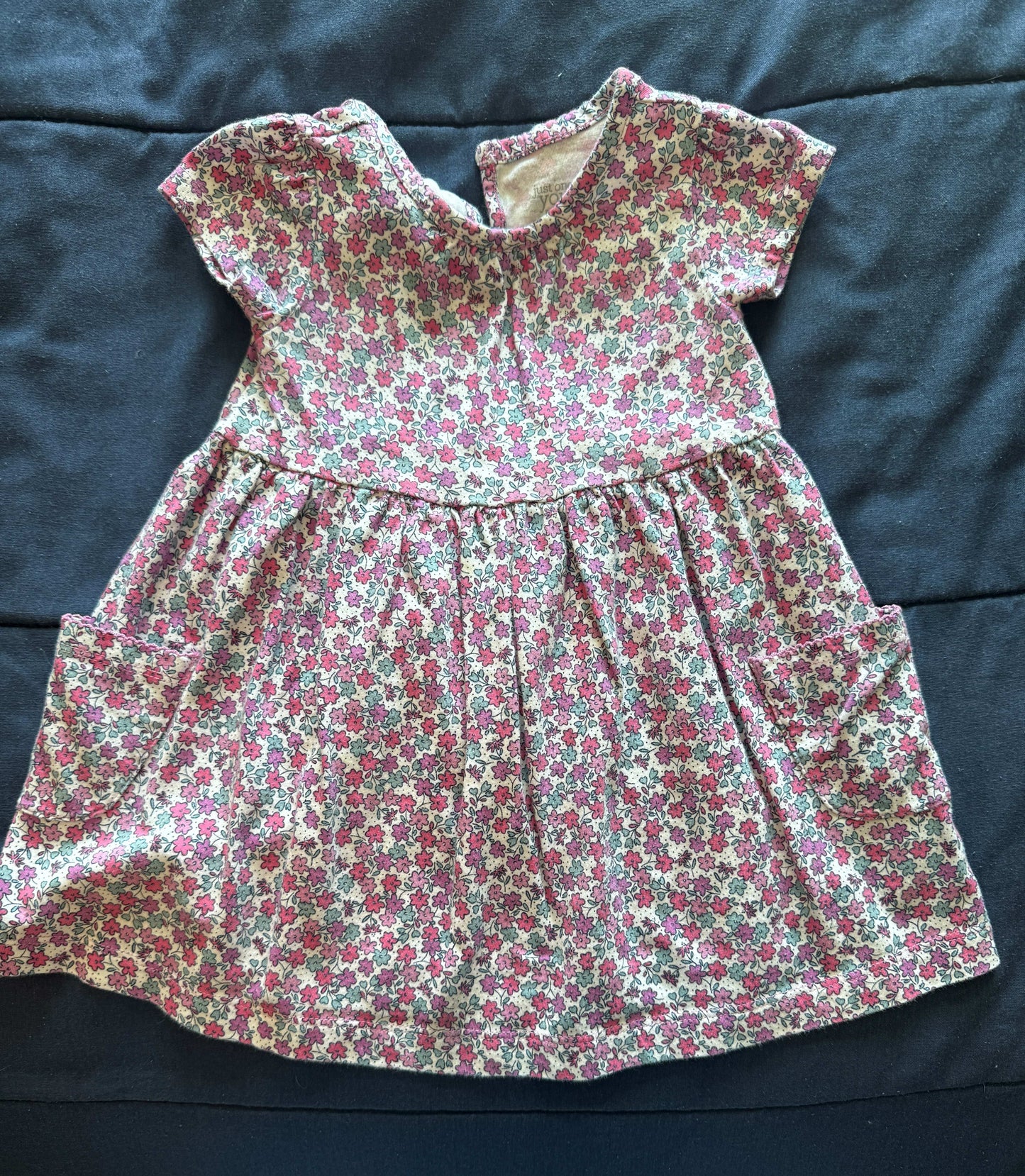 SELLER #6 Carter’s 12M Purple Flower Dress