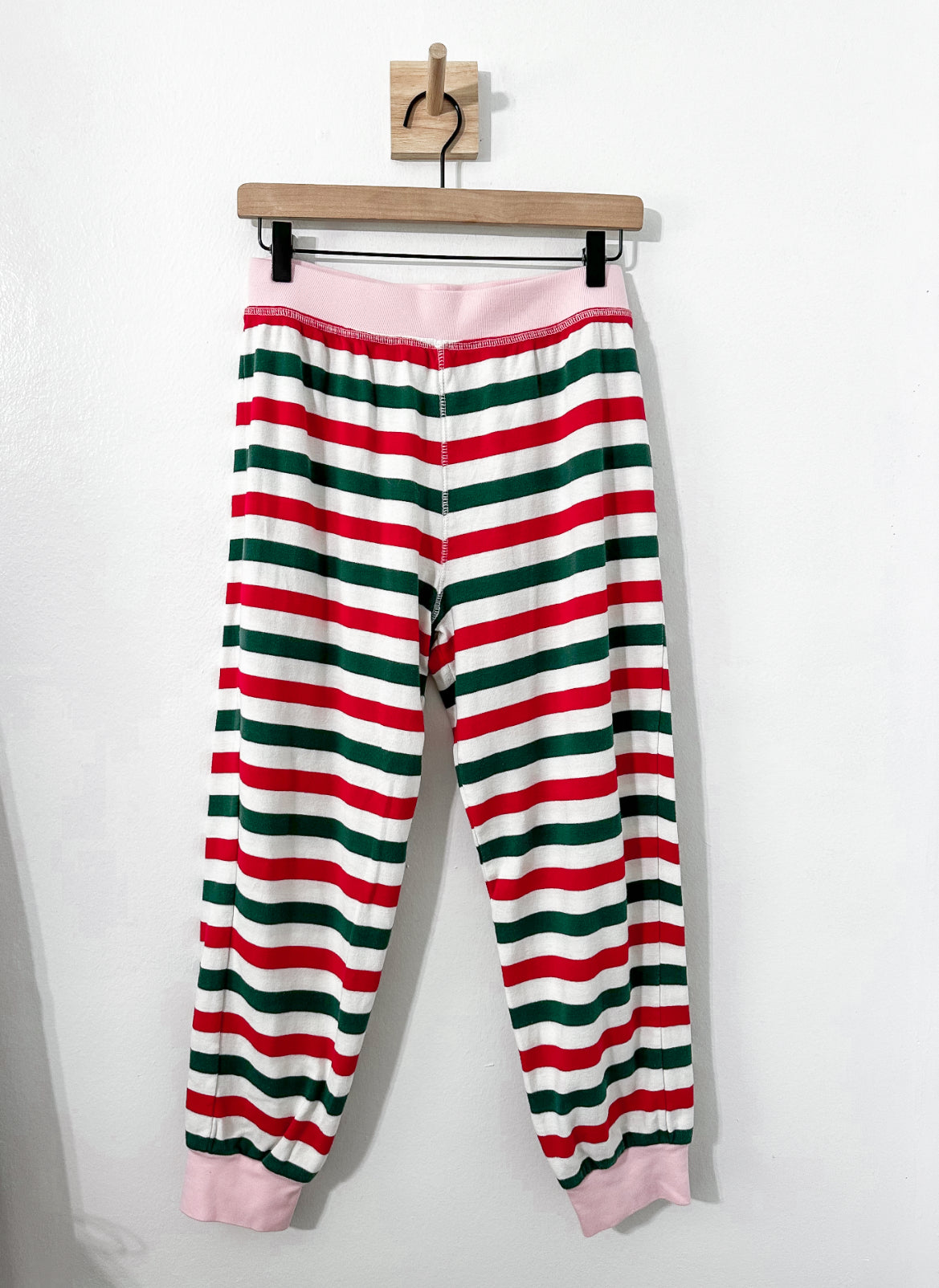#111 J. Crew Womens Striped Jogger Pajamas Set Size Small