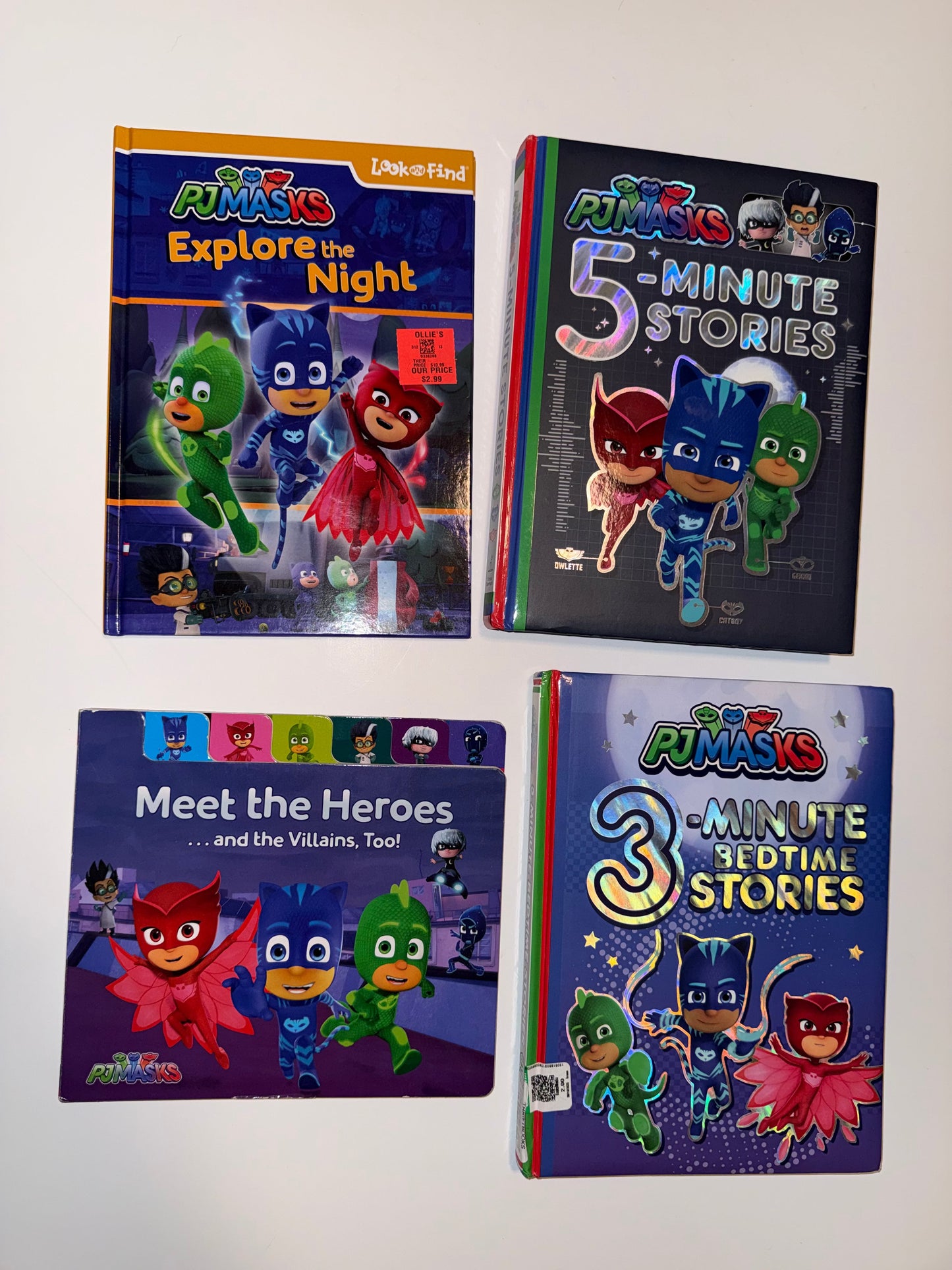 #106: REDUCED PJ Masks Book Bundle