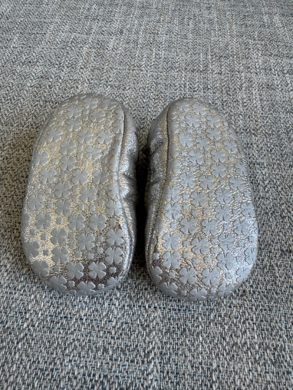 Seller #114 Lucky Brand silver ballet shoes girls size 2