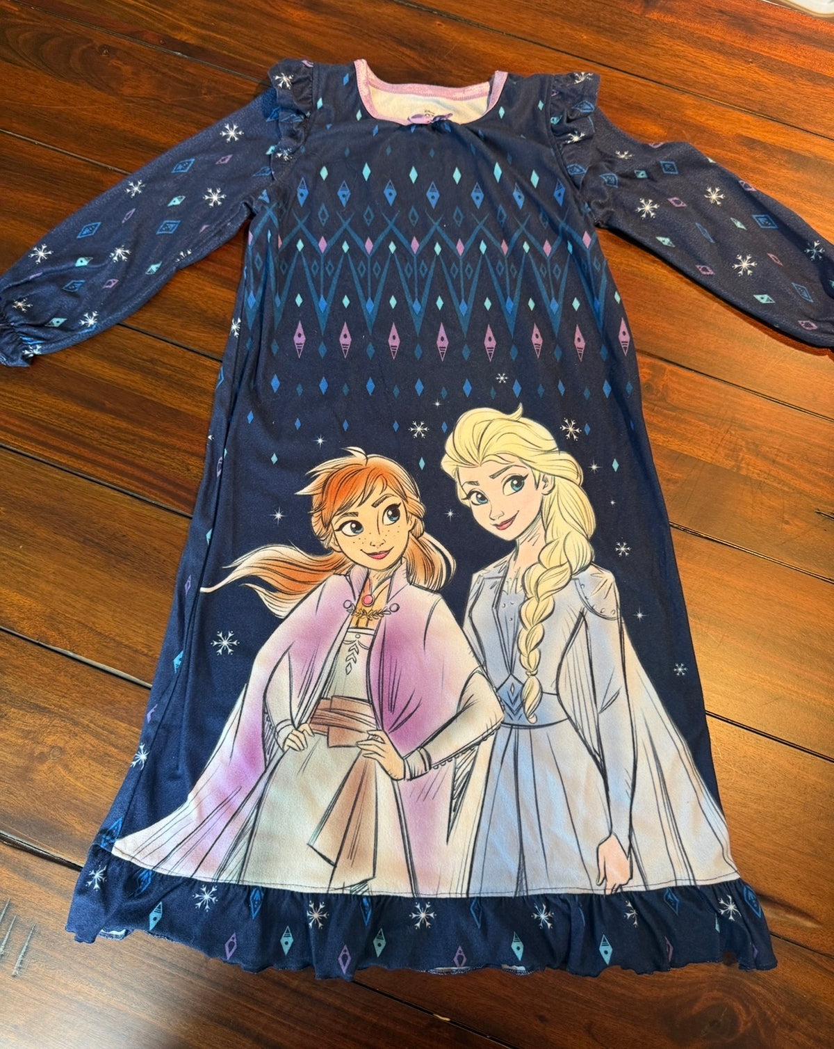 #51 Girls 4T Frozen II Fleece Nightgown