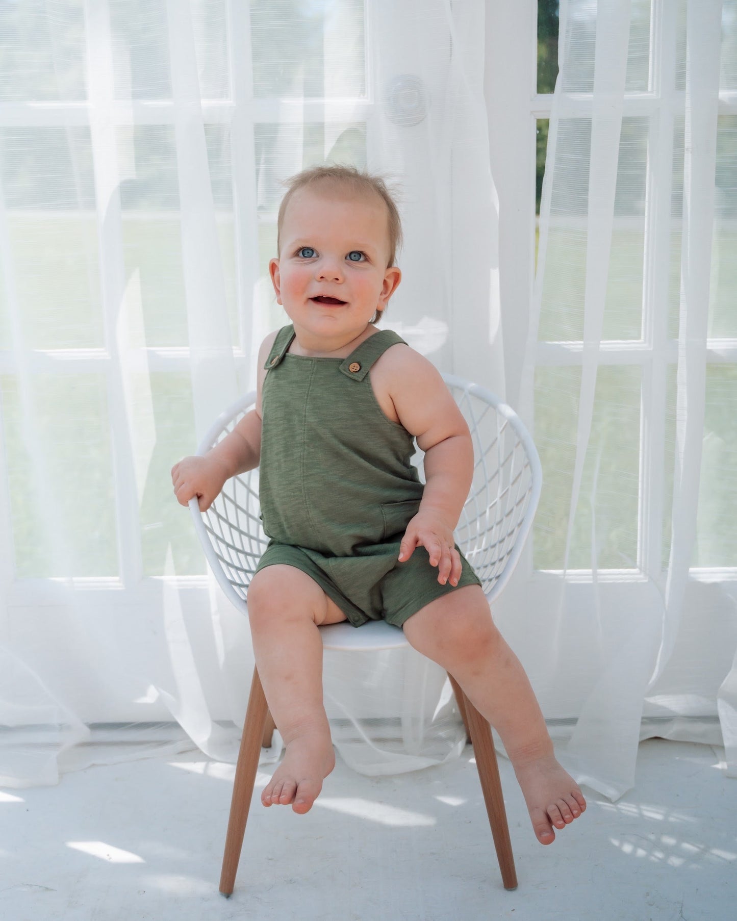 Seller #106: 18m Cat & Jack Overalls (Worn once!)