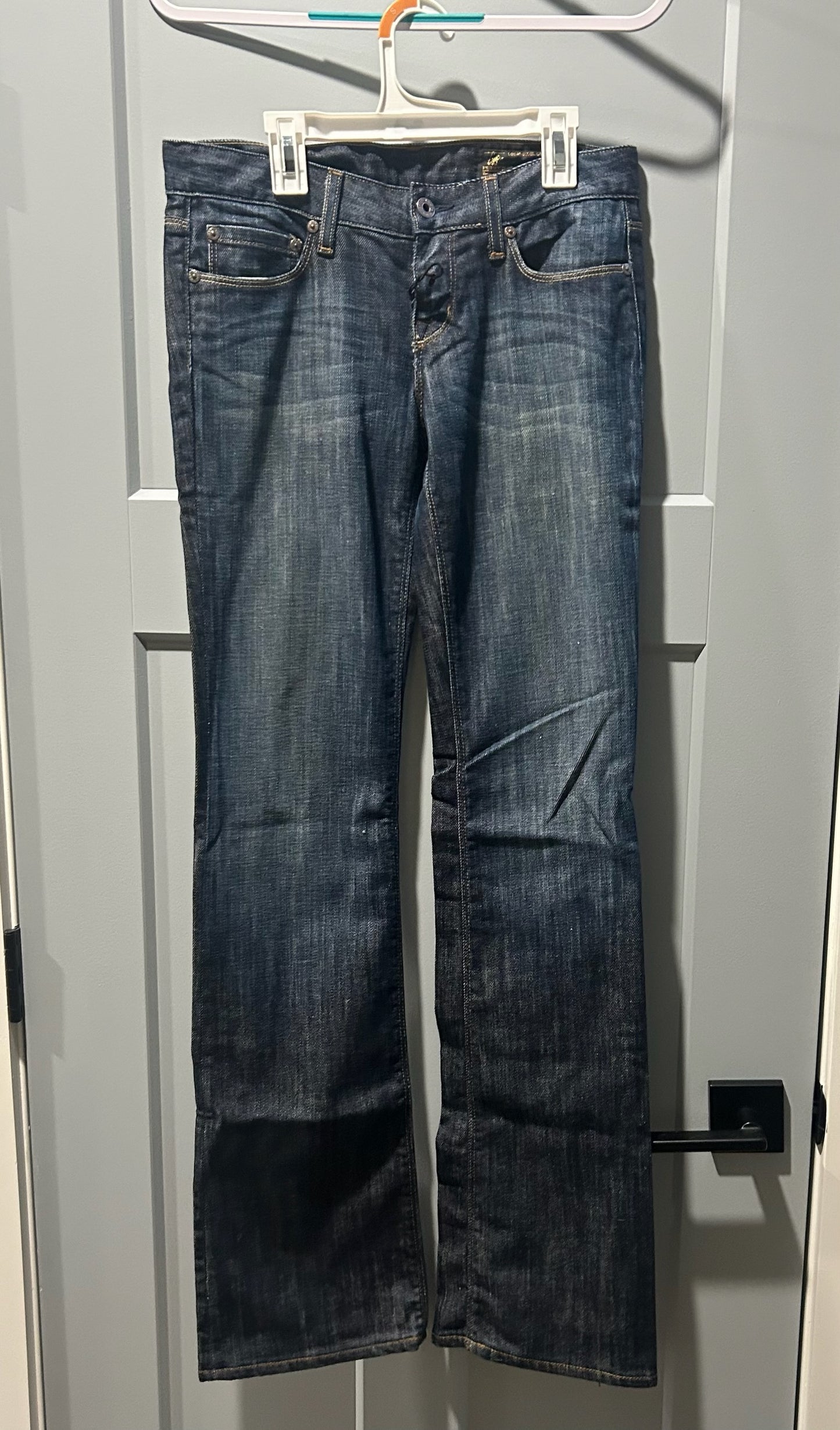 136 EUC chip and pepper Stella boot cut size 25