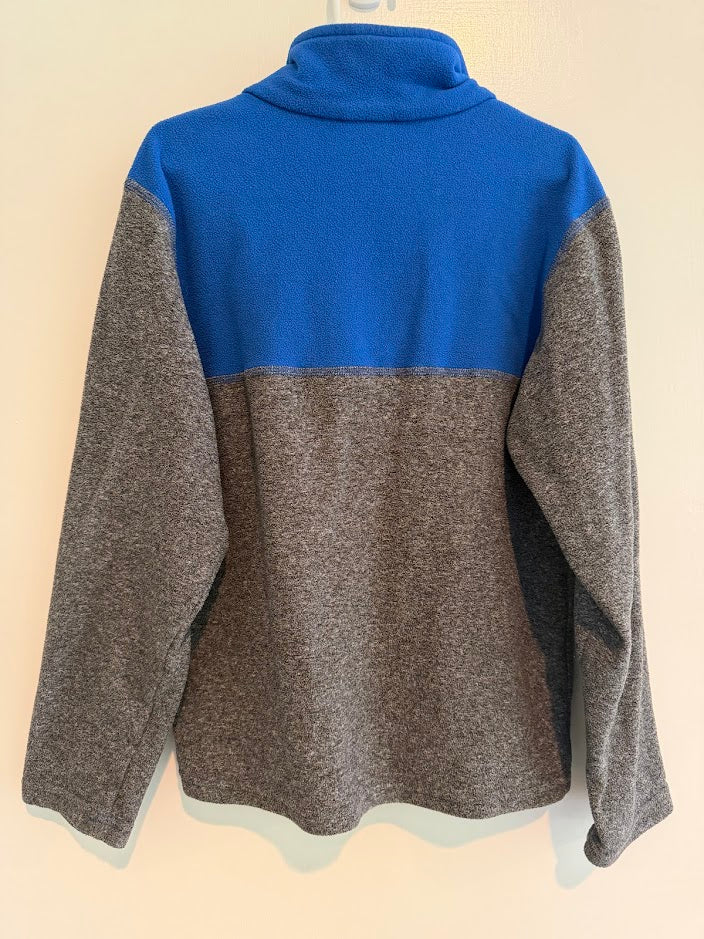#9 North Face Quarter Zip Gray & Blue (Kids ~XS - see comments for size details)