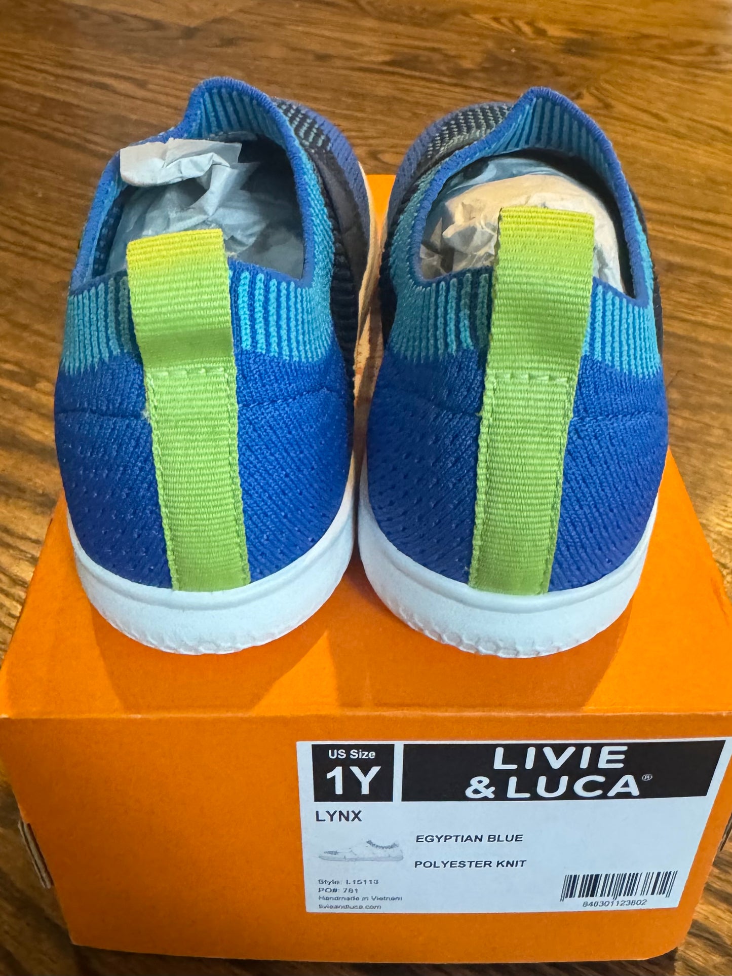 Seller #172 Livie & Luca Boys Lynx Shoes Size 1 NEW