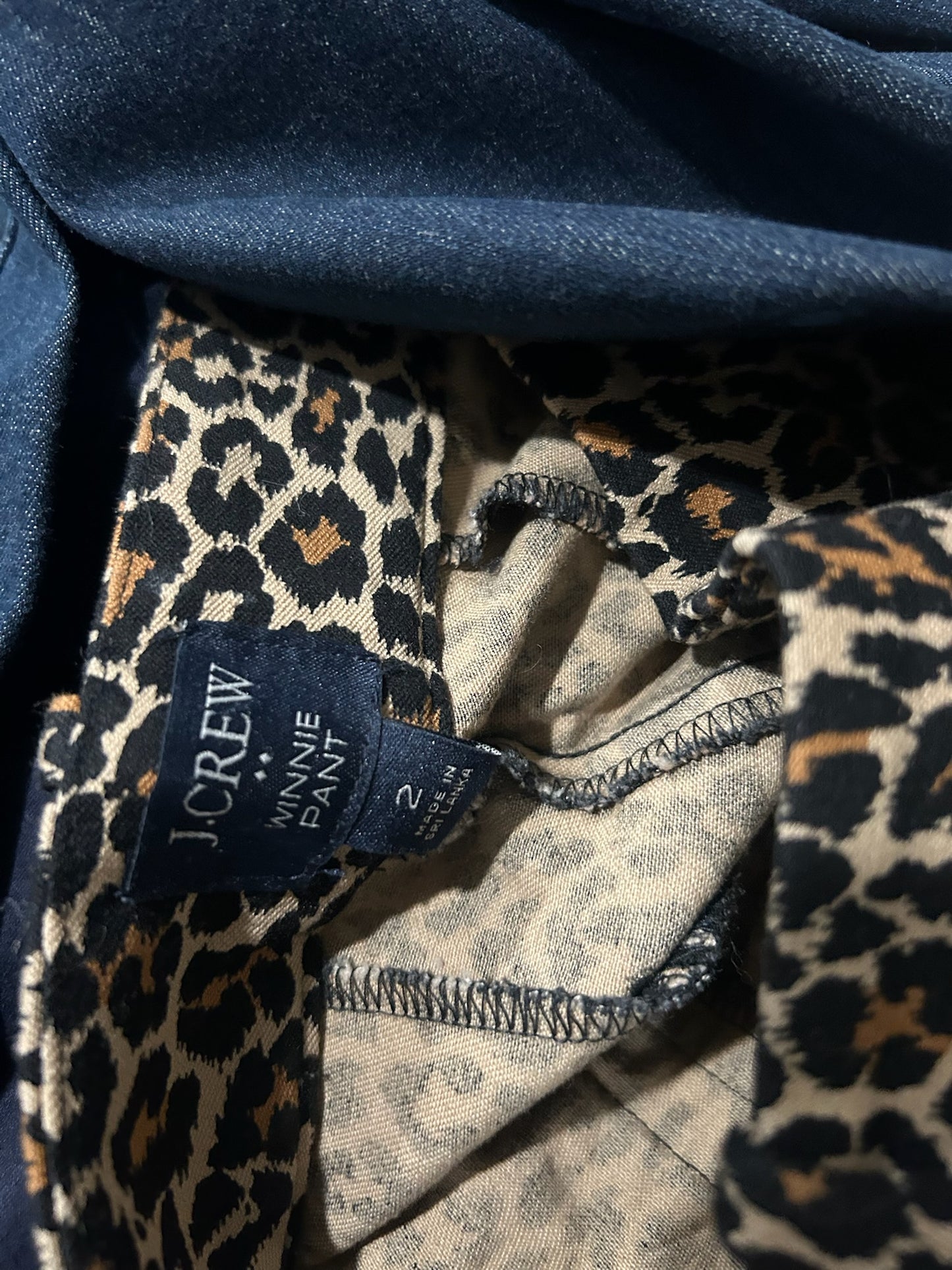 136 EUC JCrew Winnie pant size 2