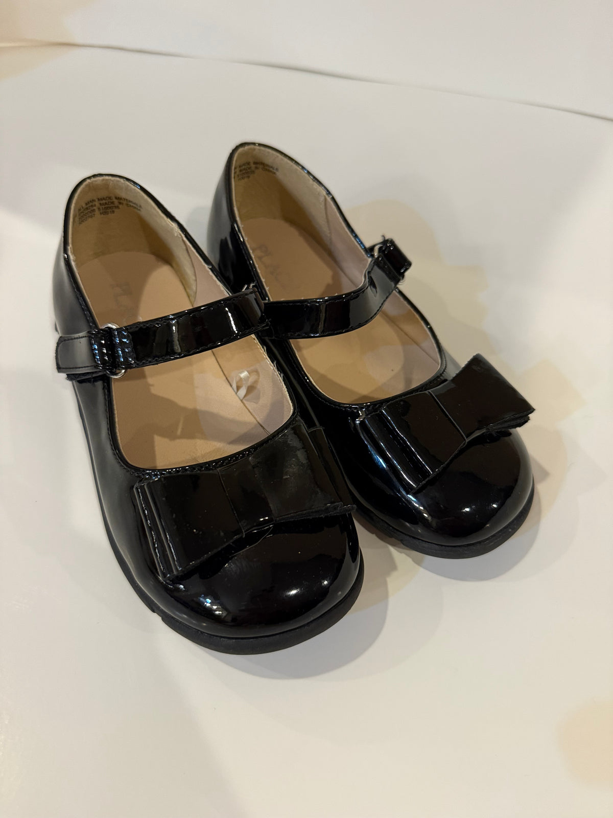 Seller # 142 Girls size 11 Children’s Place black dress shoes
