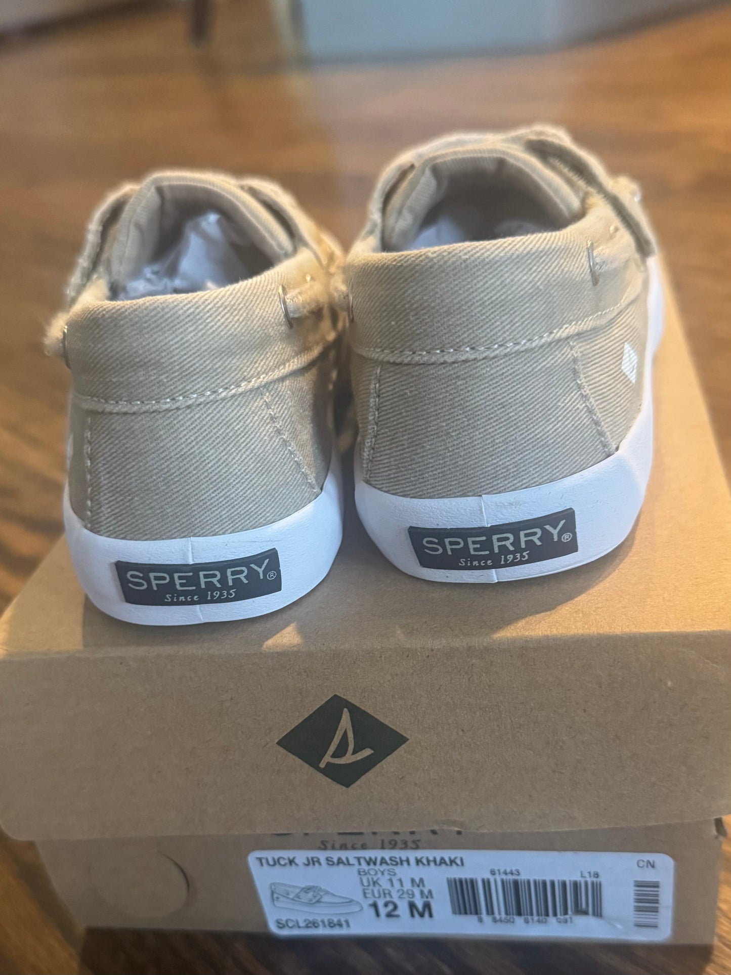 Seller #172 Sperry Boys Boat Shoe NEW Size 12