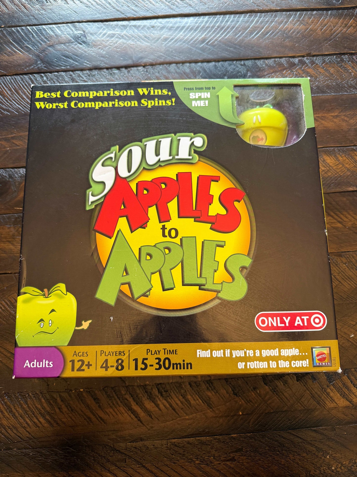 134 Sour Apples to Apples