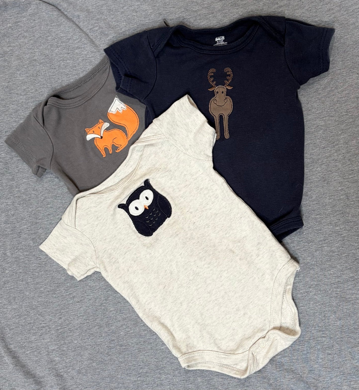 REDUCED Seller #119 Hudson Baby 6-9M Boys Onesies