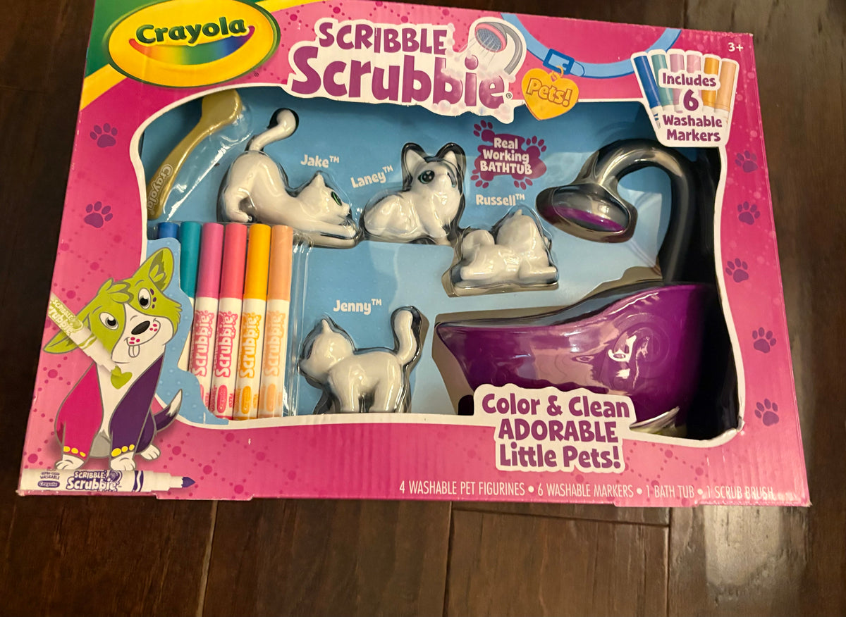#25 Brand new Crayola Scribble Scrubbie