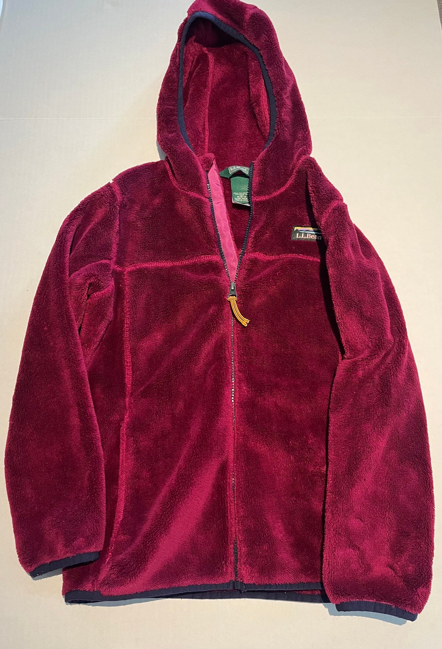 PPU 45227 Seller 121 VGUC Girls LLBean Hi Pile Fleece Jacket Size 10/12. $75 new