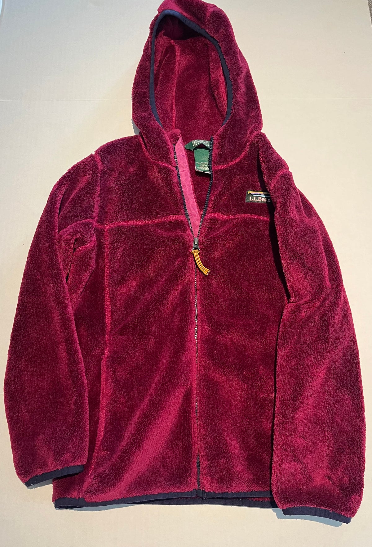 Seller 118 VGUC Girls LLBean fleece jacket. Size 10/12
